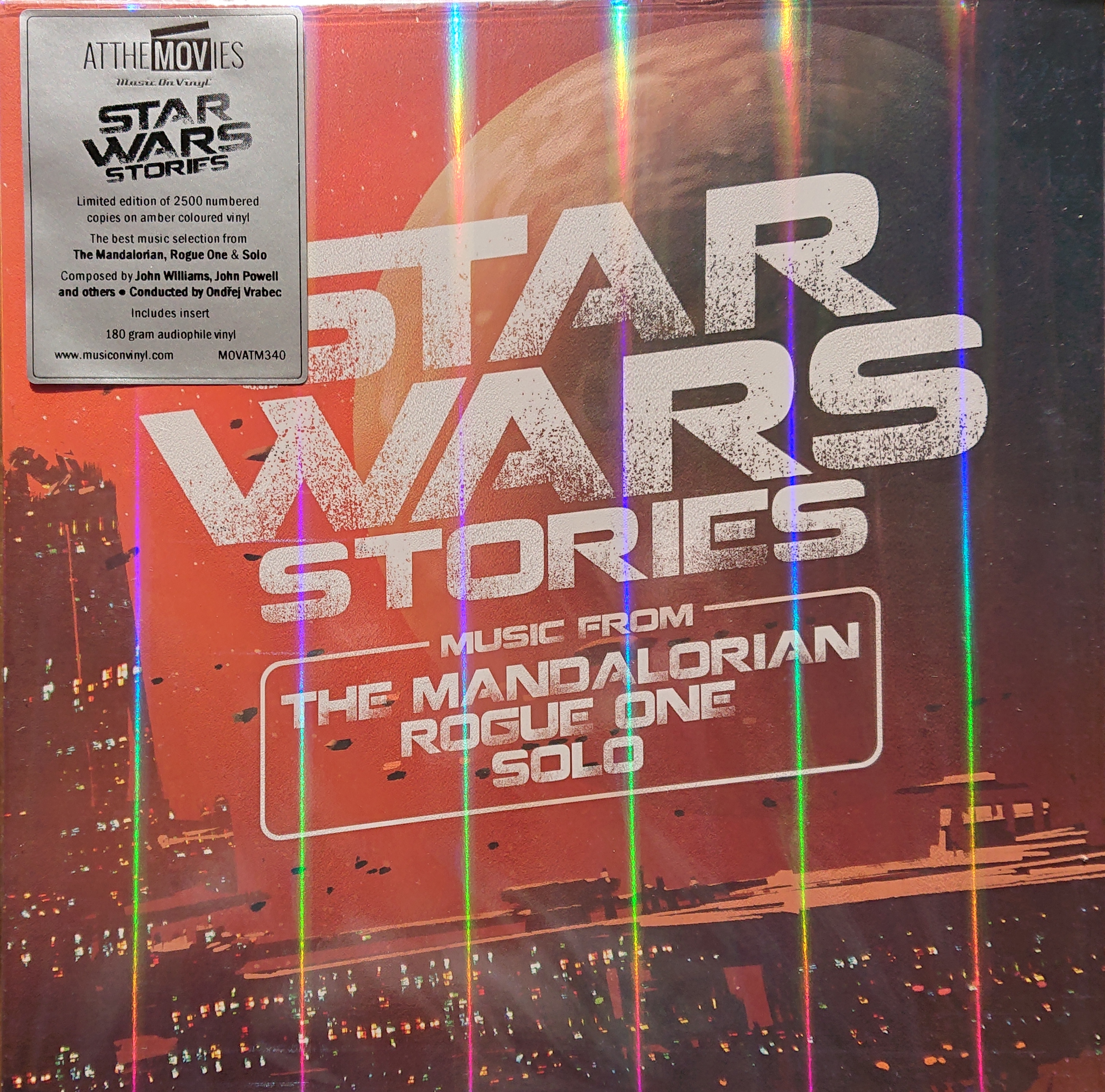 Picture of Star Wars stories by artist Ludwig Goransson / John Williams / John Powell / Anthony Williams / Michael Giacchino from ITV, Channel 4 and Channel 5 albums library