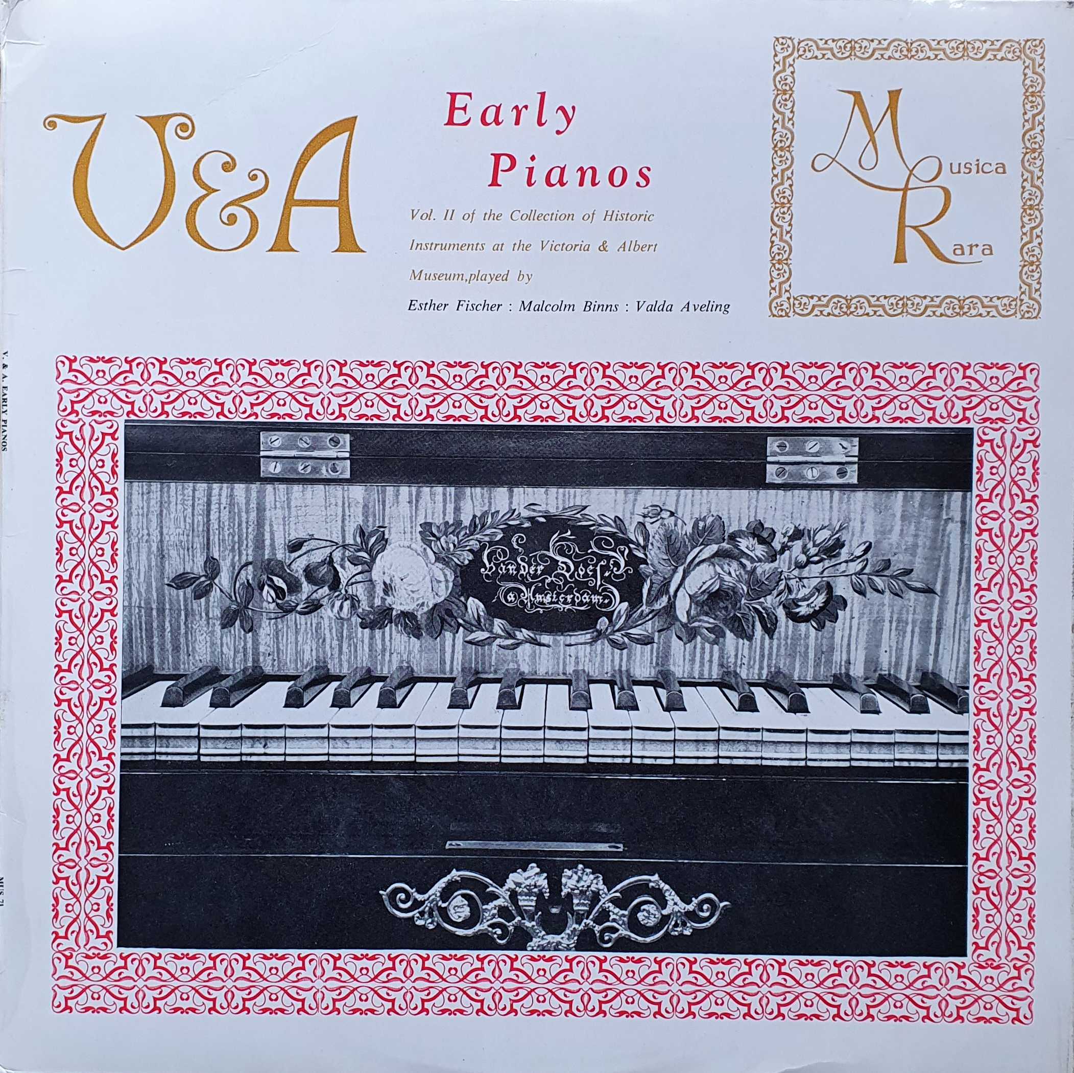 Picture of MUS 71 The V & A keyboard collection - Volume II by artist Various from the BBC albums - Records and Tapes library