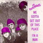 Picture of NEW 118 We gotta get out of this place - Clear vinyl by artist The Purple Helmets from The Stranglers singles