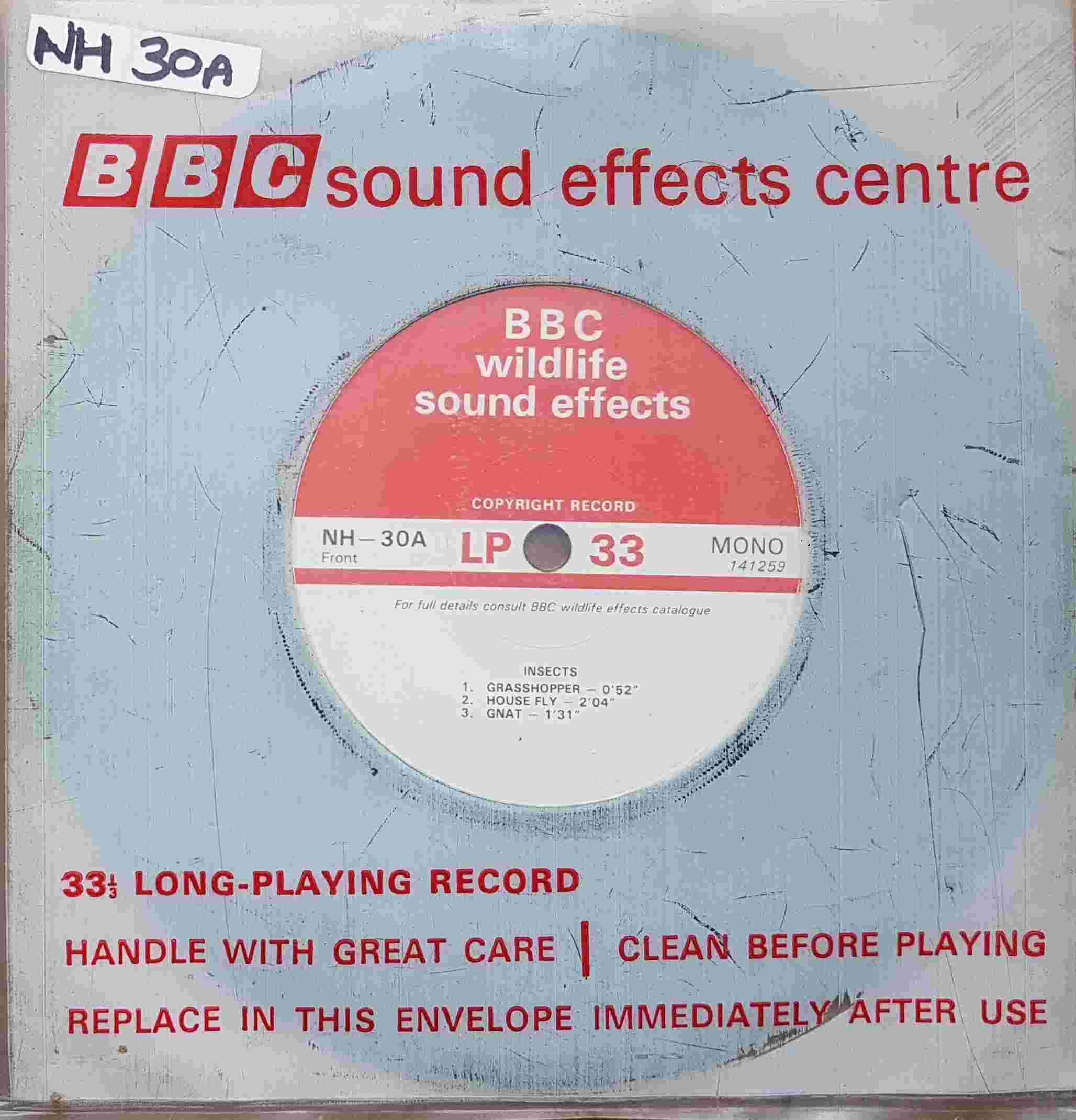 Picture of NH 30A Insects by artist Not registered from the BBC records and Tapes library