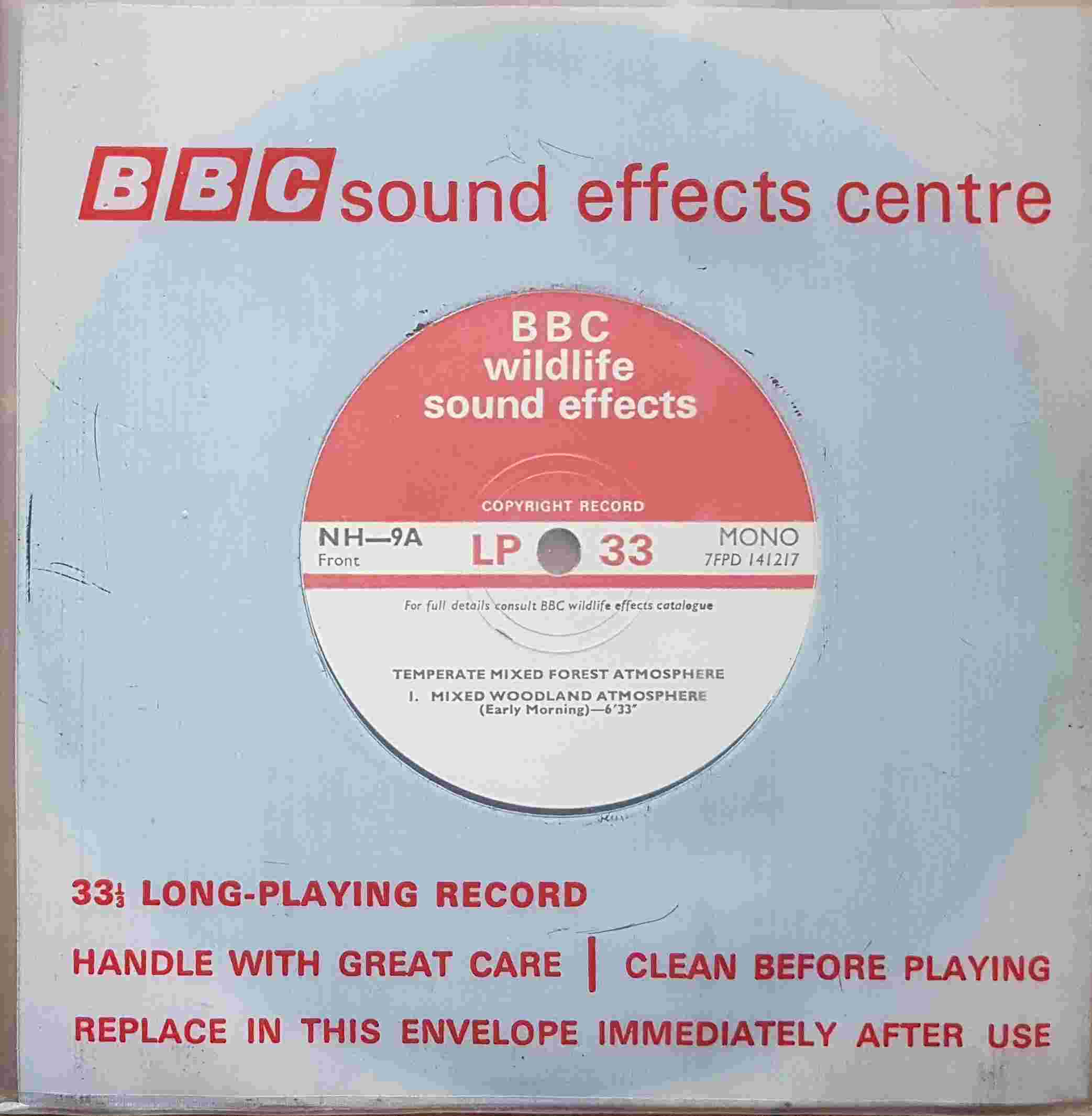 Picture of NH 9A Temperature mixed forest atmosphere by artist Not registered from the BBC singles - Records and Tapes library