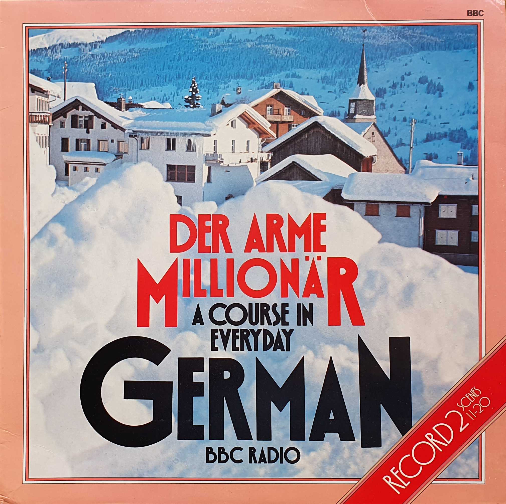 Picture of OP 115/116 Der Arme Million'a'r - A course in everyday German - Record 2 - Scenes 11 - 20 by artist Erich Kastner from the BBC albums - Records and Tapes library