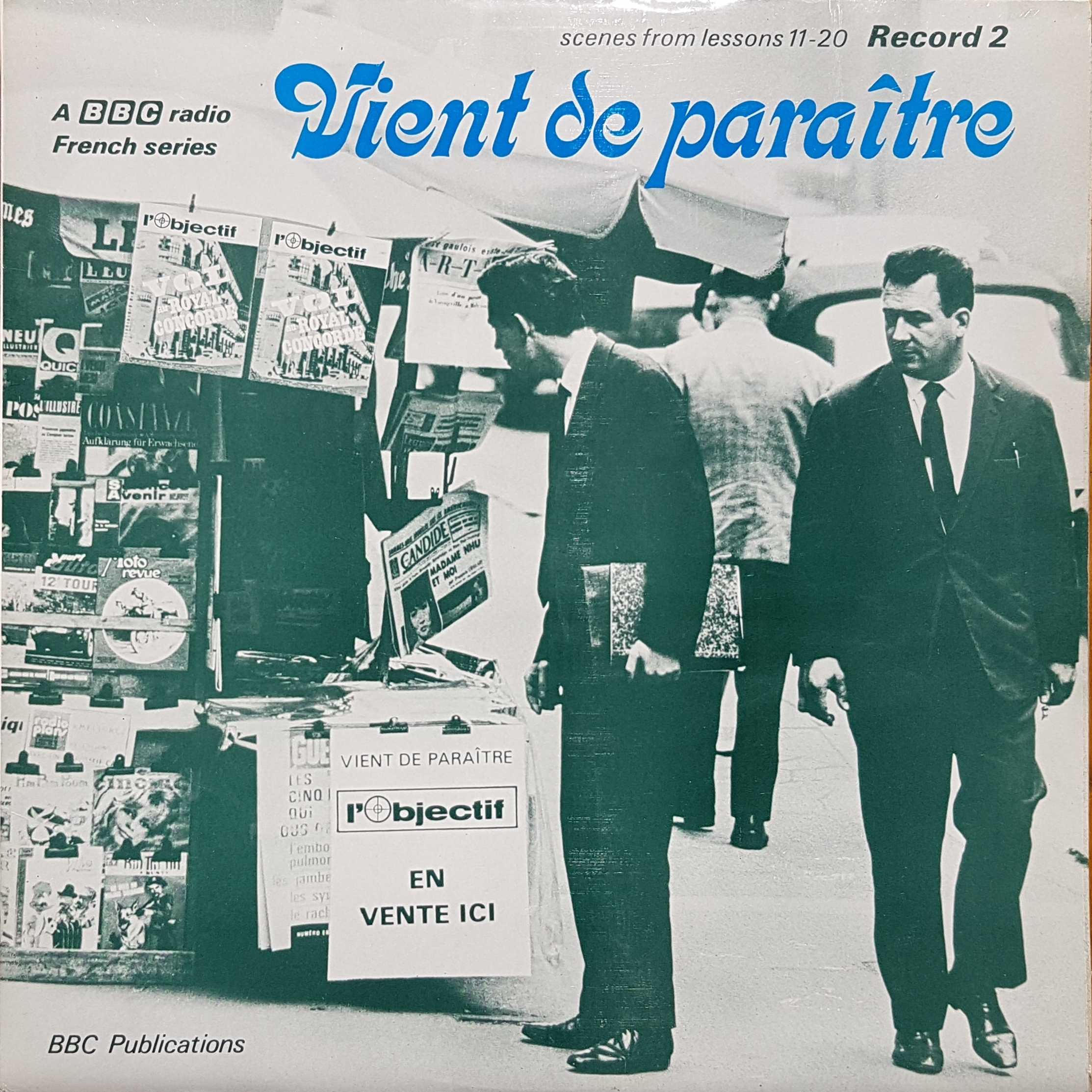 Picture of OP 175/176 Vient de paraitre - A BBC radio French series - Record 2 - Lessons 11 - 20 by artist Richard Martineau from the BBC albums - Records and Tapes library