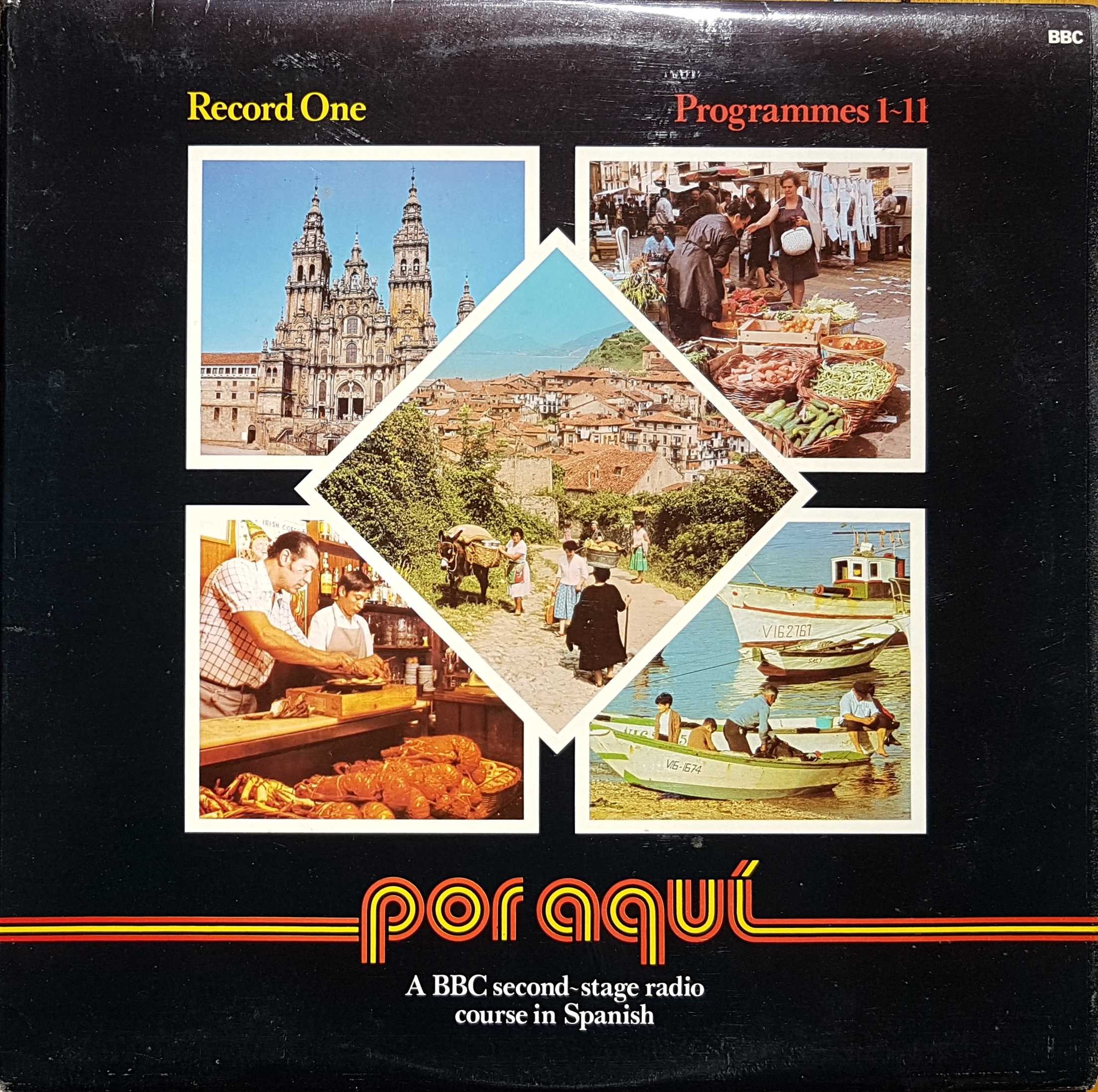 Picture of OP 238 Por aqui - A BBC second-stage radio course in Spanish - Record 1 - Programmes 1 - 11 by artist Various from the BBC albums - Records and Tapes library