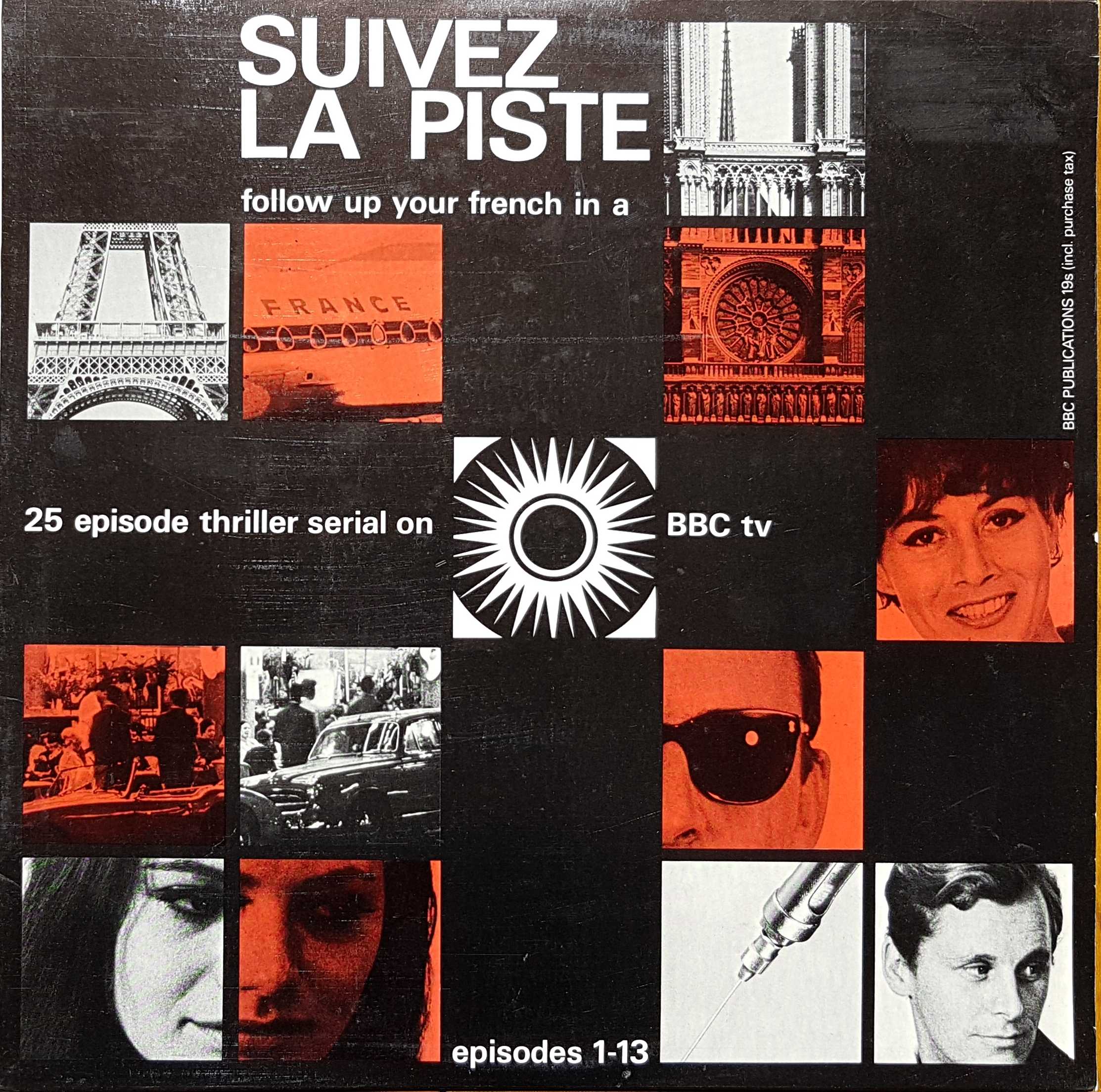 Picture of OP 47/48 Suivez la piste - Follow up your French in a 25 episode thriller serial on BBC tv - Episodes 1 - 13 by artist Emile De Harven / Michel Blanc / Denys Player / John Trim from the BBC albums - Records and Tapes library