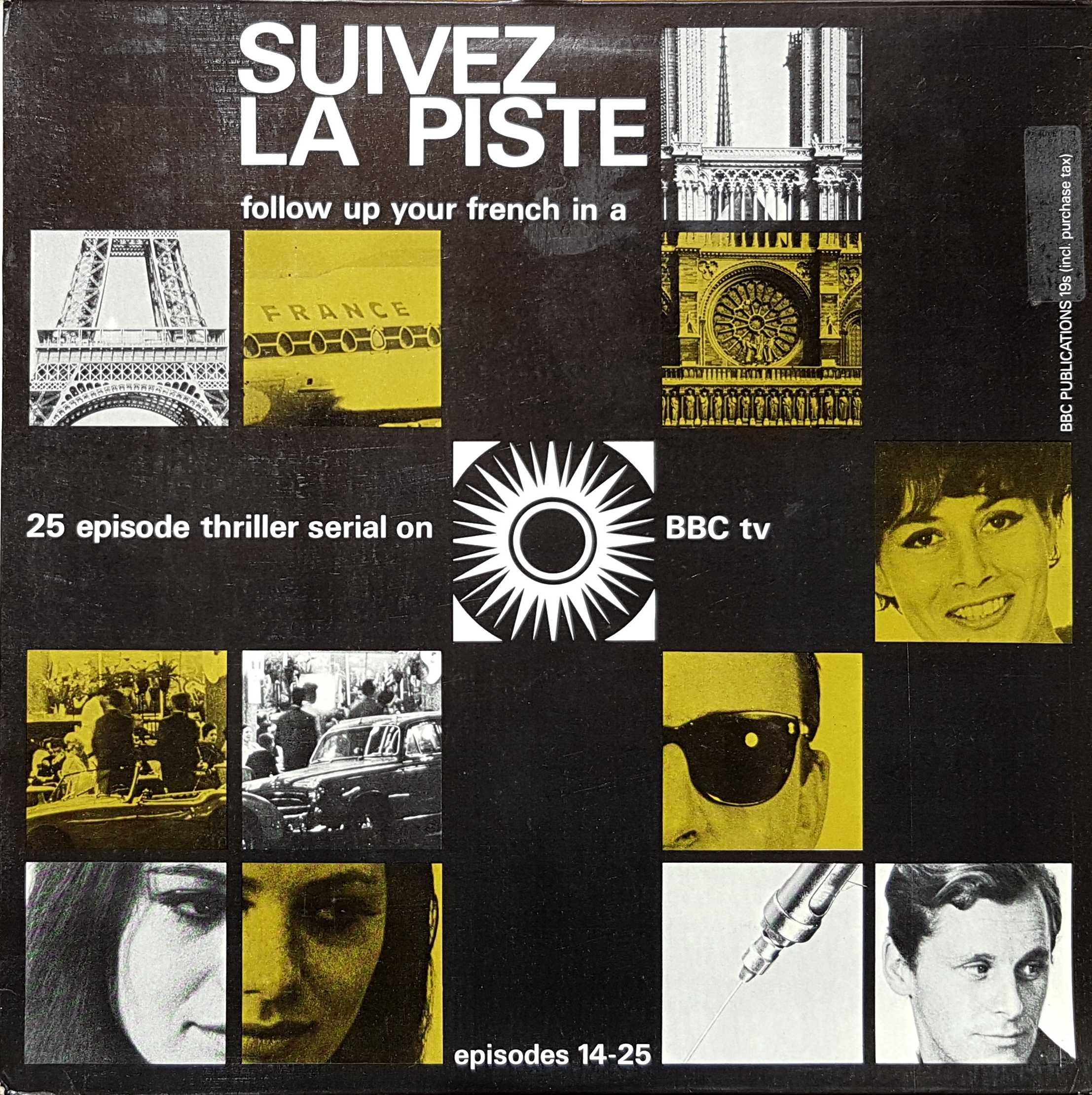 Picture of OP 49/50 Suivez la piste - Follow up your French in a 25 episode thriller serial on BBC tv - Episodes 14 - 25 by artist Emile De Harven / Michel Blanc / Denys Player / John Trim from the BBC albums - Records and Tapes library