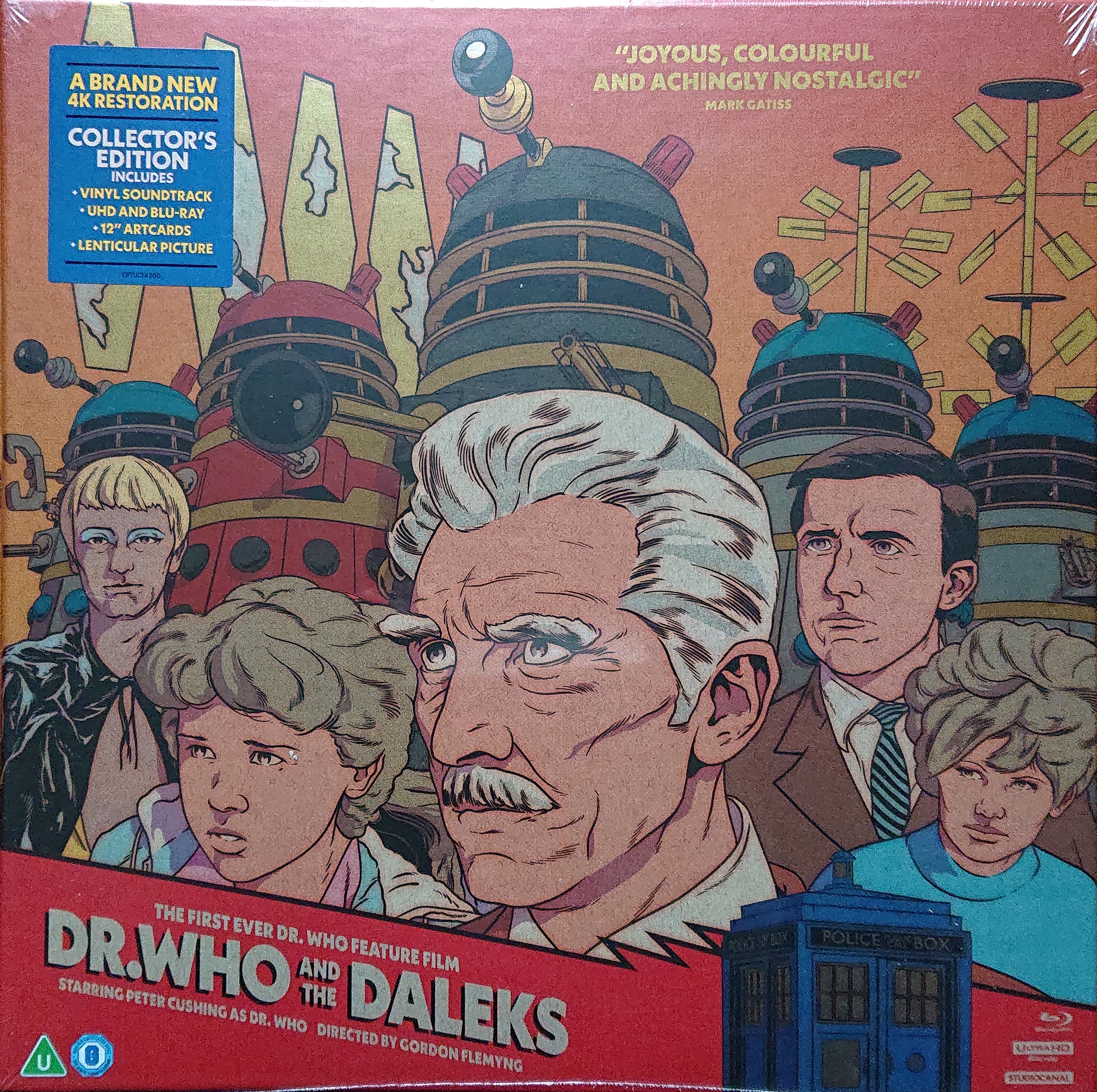 Picture of Dr. Who and the Daleks by artist Terry Nation / Milton Subotsky from the BBC albums - Records and Tapes library