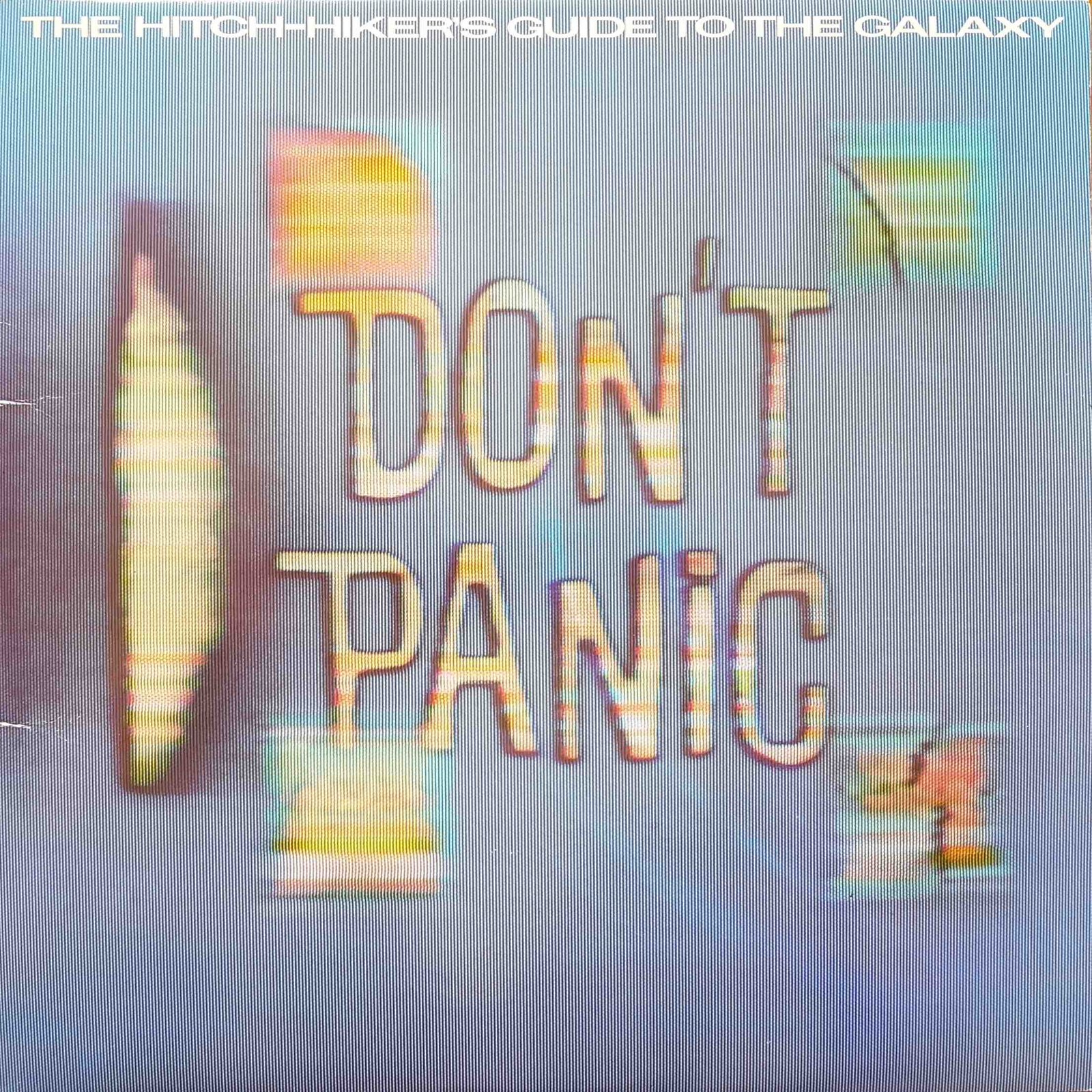 Picture of ORA 42 The hitchhiker's guide to the Galaxy by artist Douglas Adams from the BBC records and Tapes library