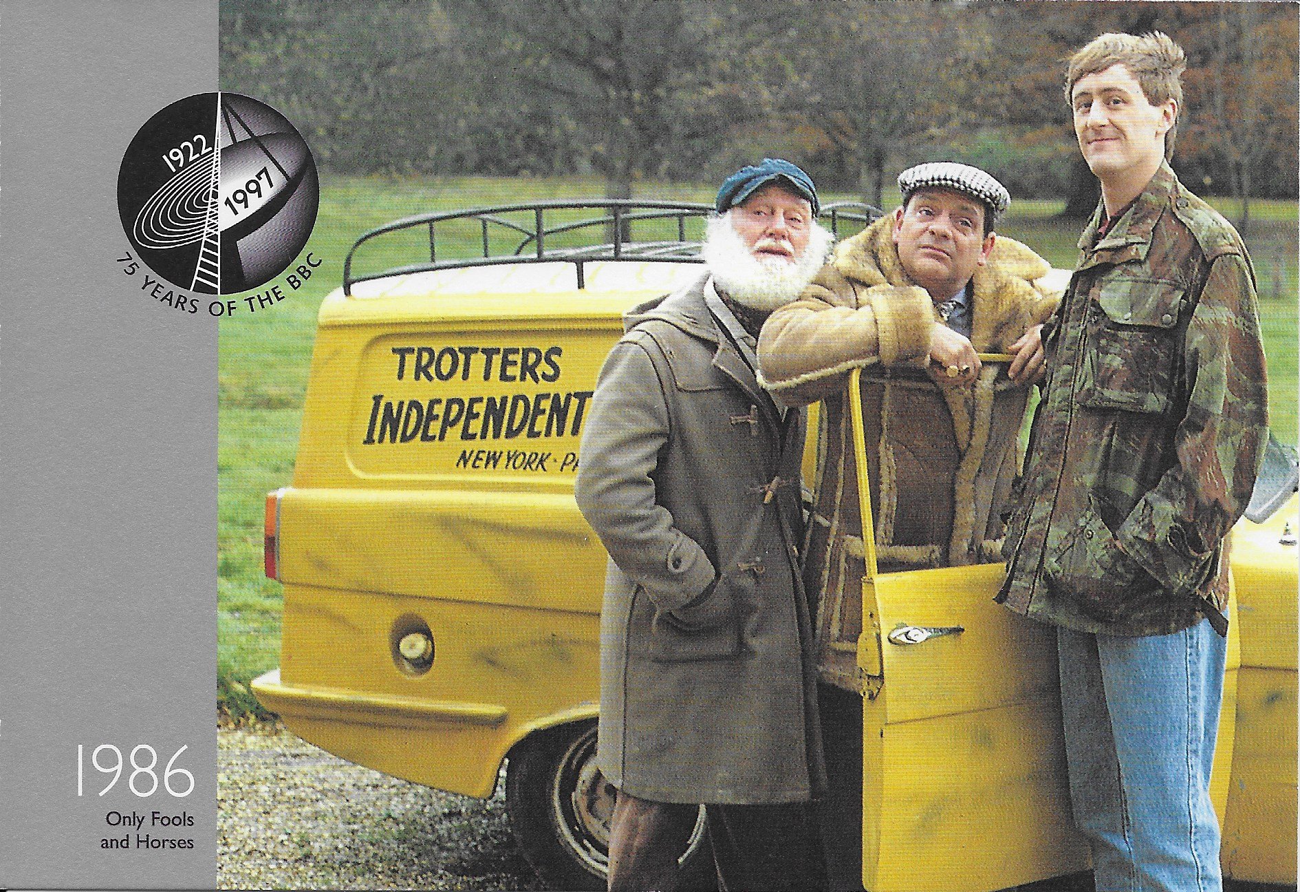 Picture of 75 years of the BBC - Only fools and horses by artist Unknown from the BBC postcards - Records and Tapes library