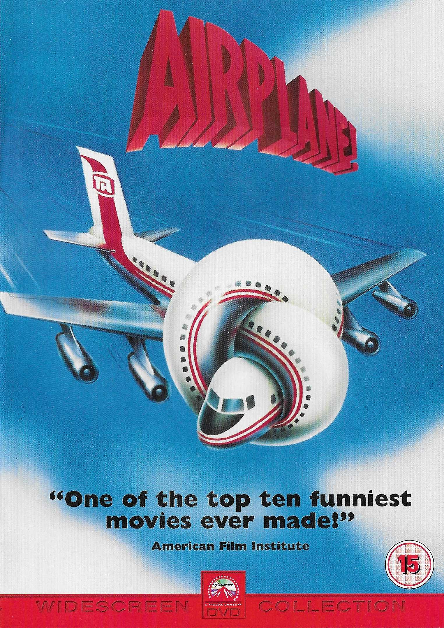 Picture of Airplane! by artist Jim Abrahams / David Zucker / Jerry Zucker from ITV, Channel 4 and Channel 5 dvds library
