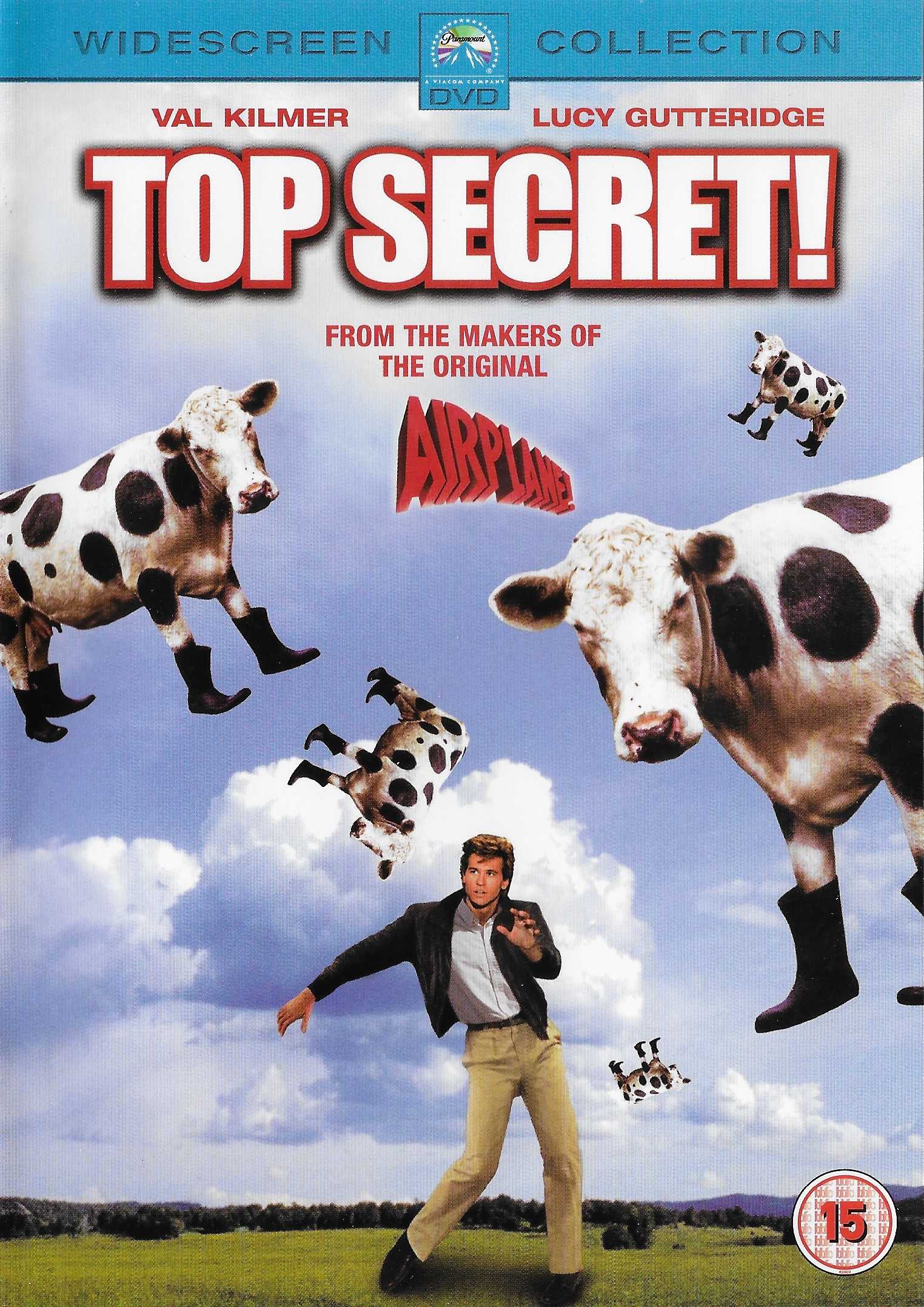 Picture of Top secret! by artist Jim Abrahams / David Zucker / Jerry Zucker / Marty Burke from ITV, Channel 4 and Channel 5 dvds library