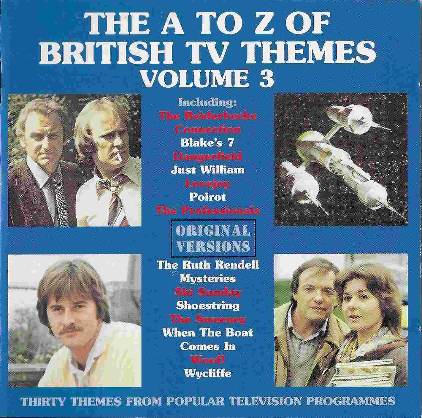 Picture of PLAY 010 The a to z of British TV themes - Volume 3 by artist Various from ITV, Channel 4 and Channel 5 library