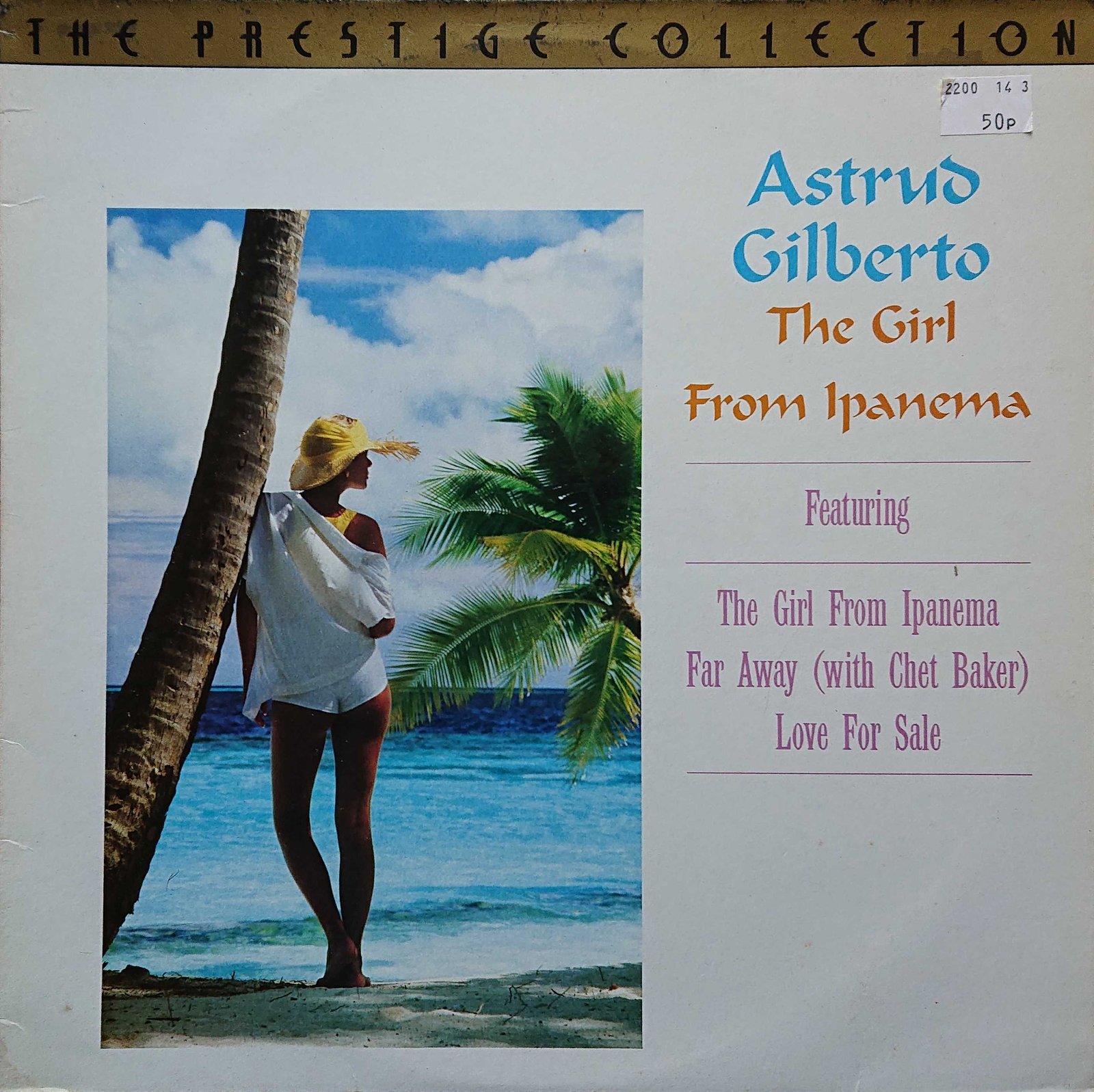 Picture of PREC 5009 The girl from Ipanema by artist Astrud Gilberto from the BBC records and Tapes library