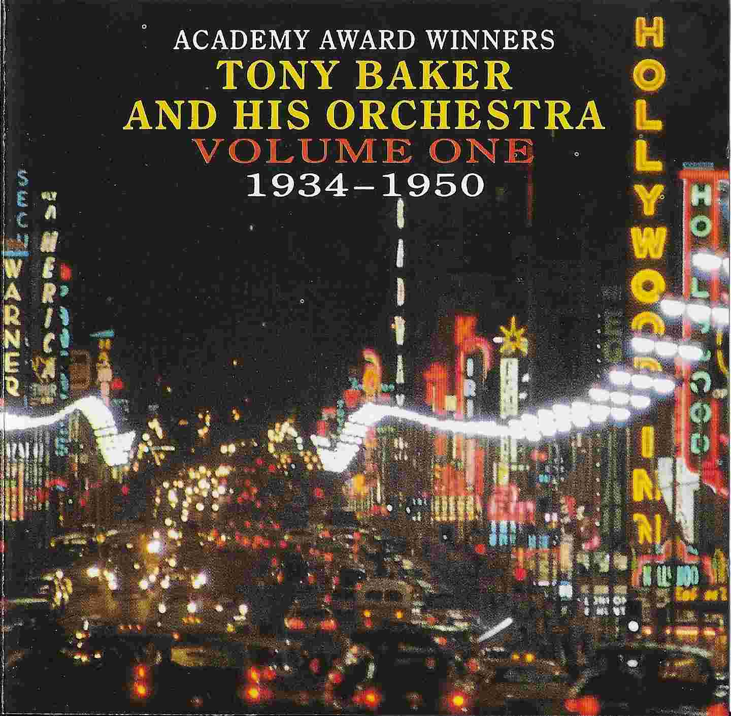 Picture of Academy award winners, volume one 1934 - 1950 by artist Tony Baker and his orchestra from the BBC cds - Records and Tapes library