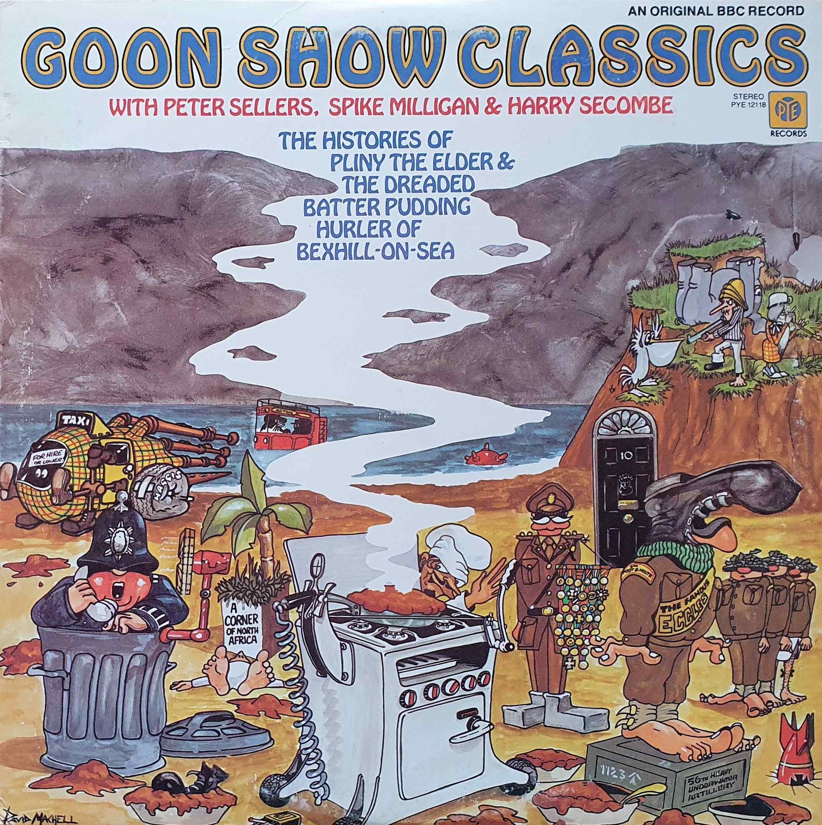 Picture of PYE 12118 Goon Show classics by artist Various from the BBC records and Tapes library