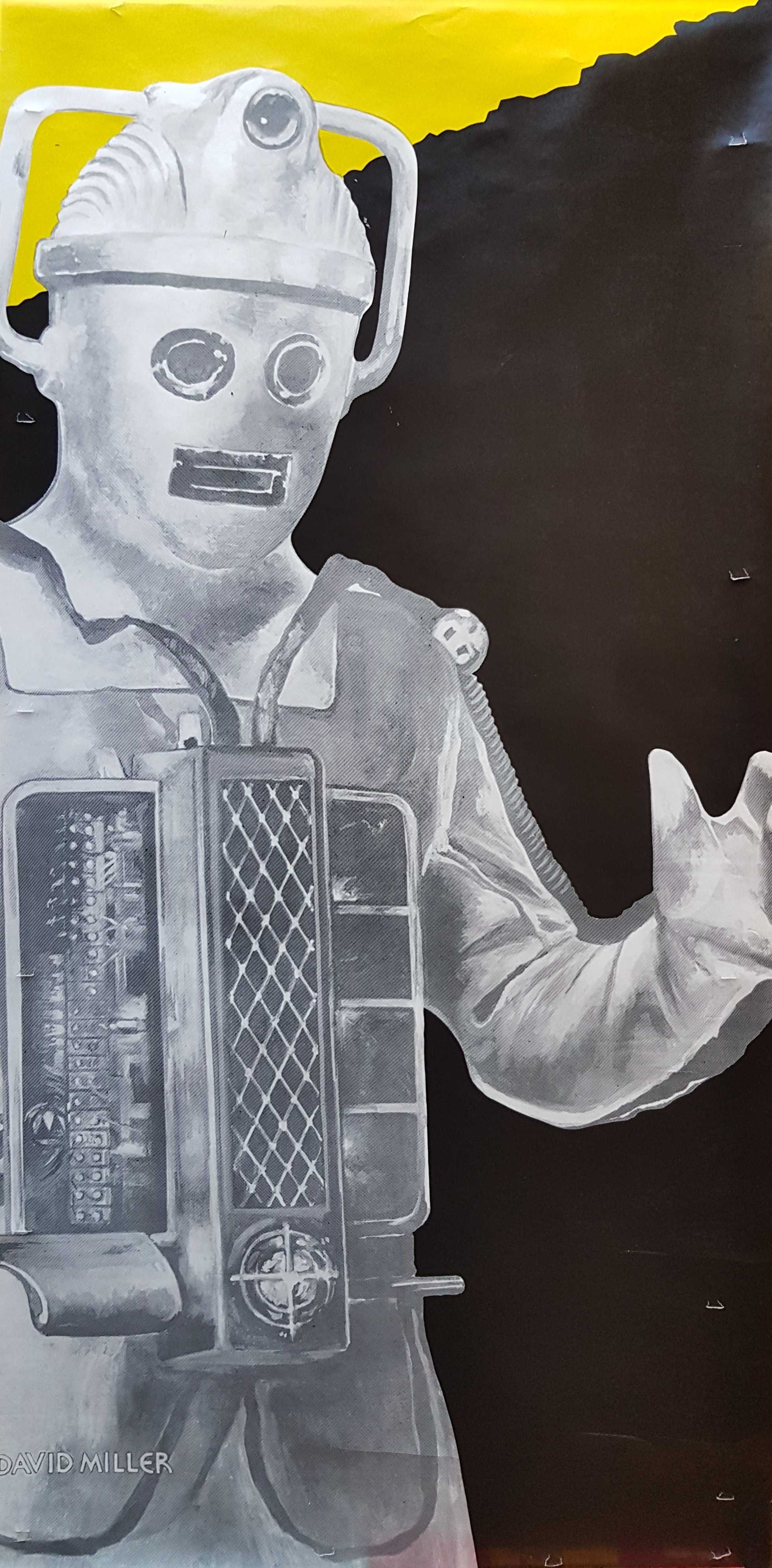 Picture of Doctor Who - Cyberman by artist Unknown from the BBC posters - Records and Tapes library