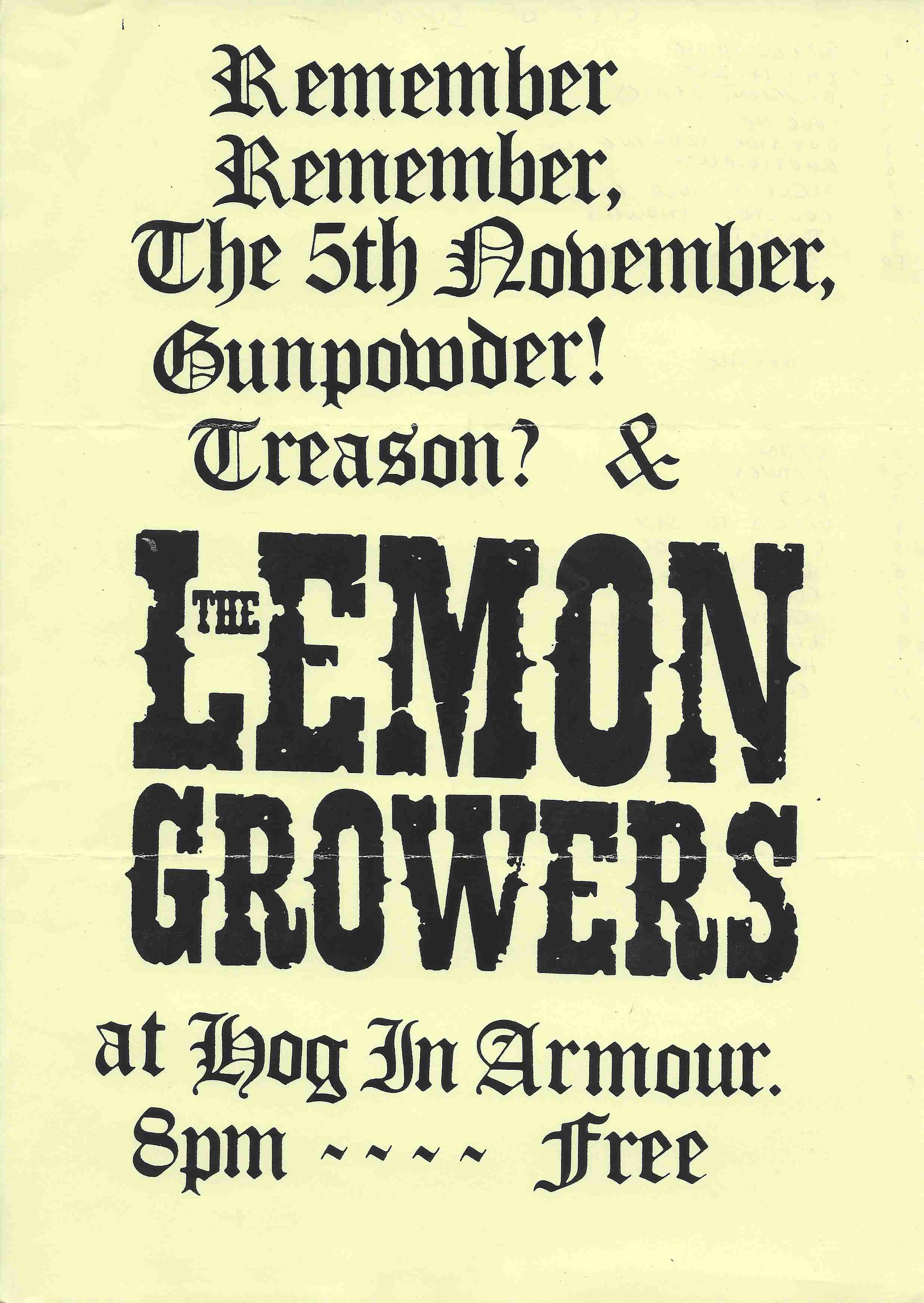 Picture of Poster-TLG-G Gunpowder! by artist Unknown