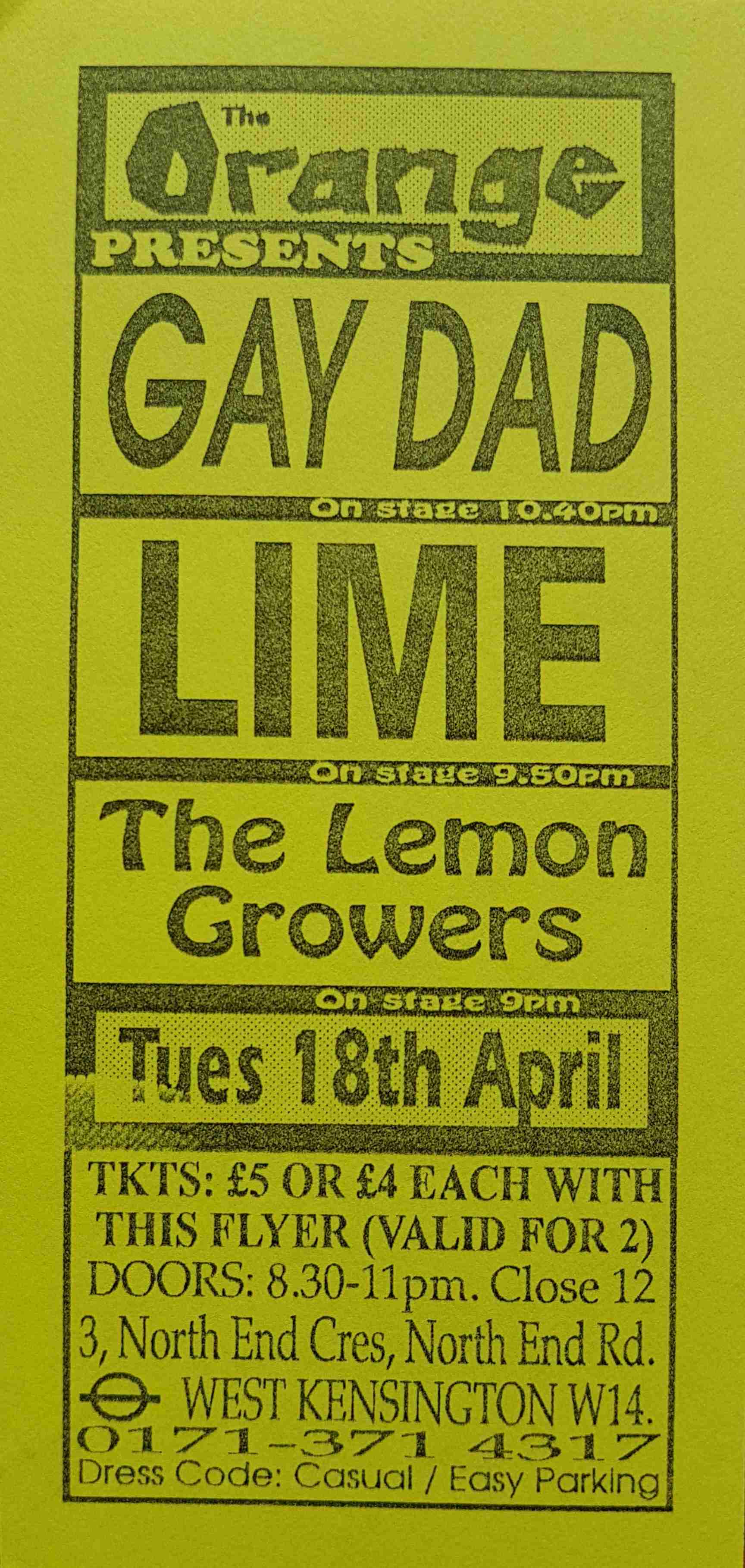 Picture of Poster-TLG-TOS The Orange (Small) by artist The Lemon Growers