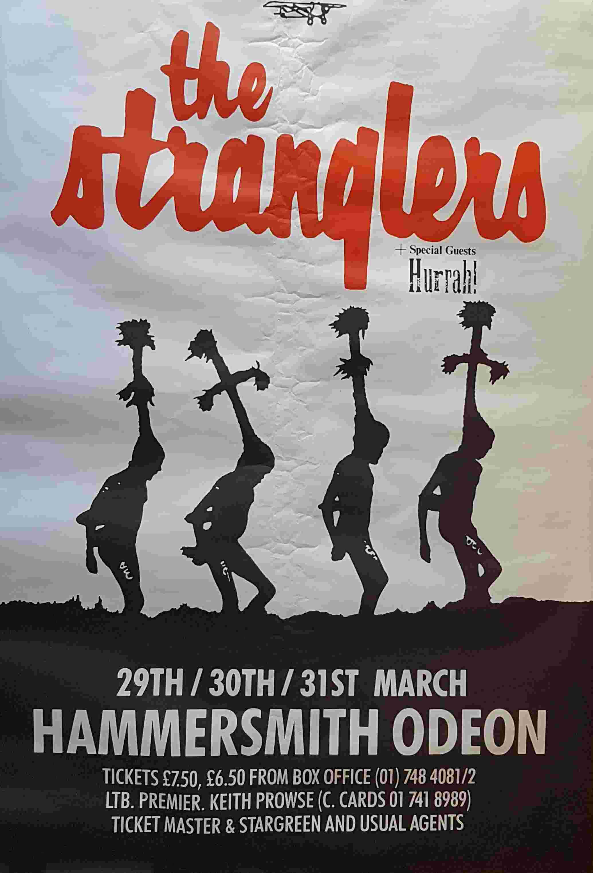 Picture of Poster-TS-Hamm Hammersmith by artist Unknown from The Stranglers