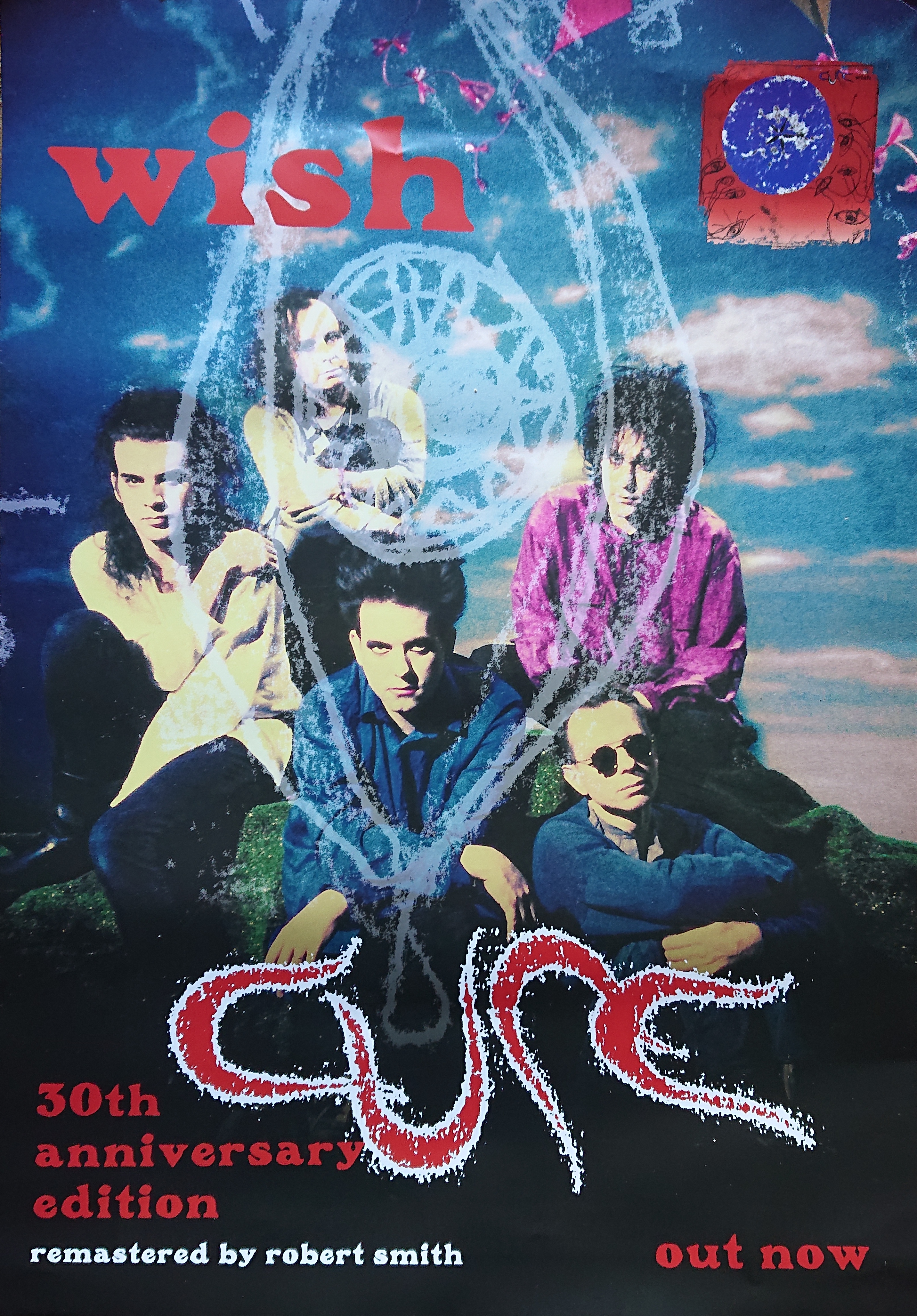 Picture of Wish 30th anniversary poster by artist The Cure 