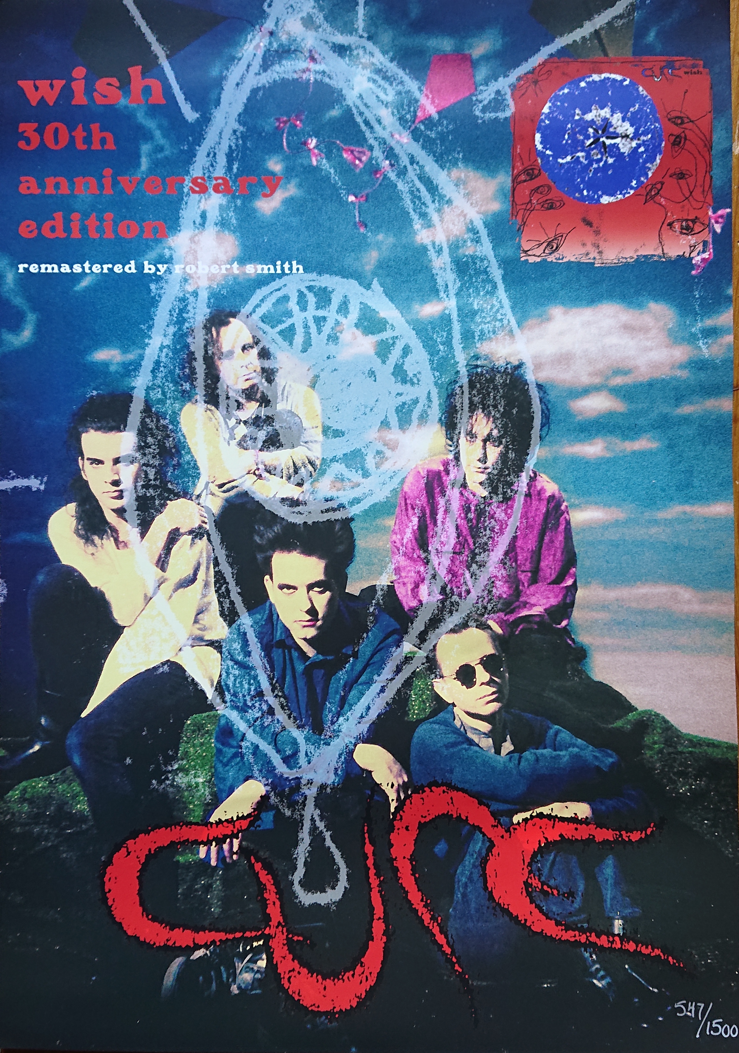 Picture of Wish 30th anniversary poster by artist The Cure 