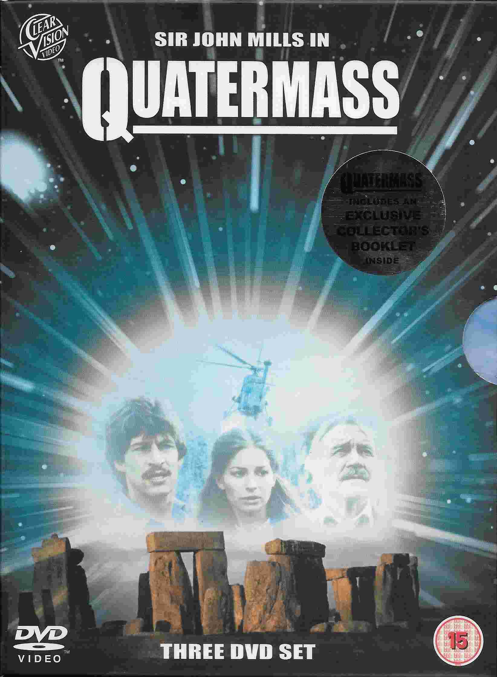 Picture of QBOXDVD 01 Quatermass - Boxed set by artist Nigel Kneale from ITV, Channel 4 and Channel 5 dvds library
