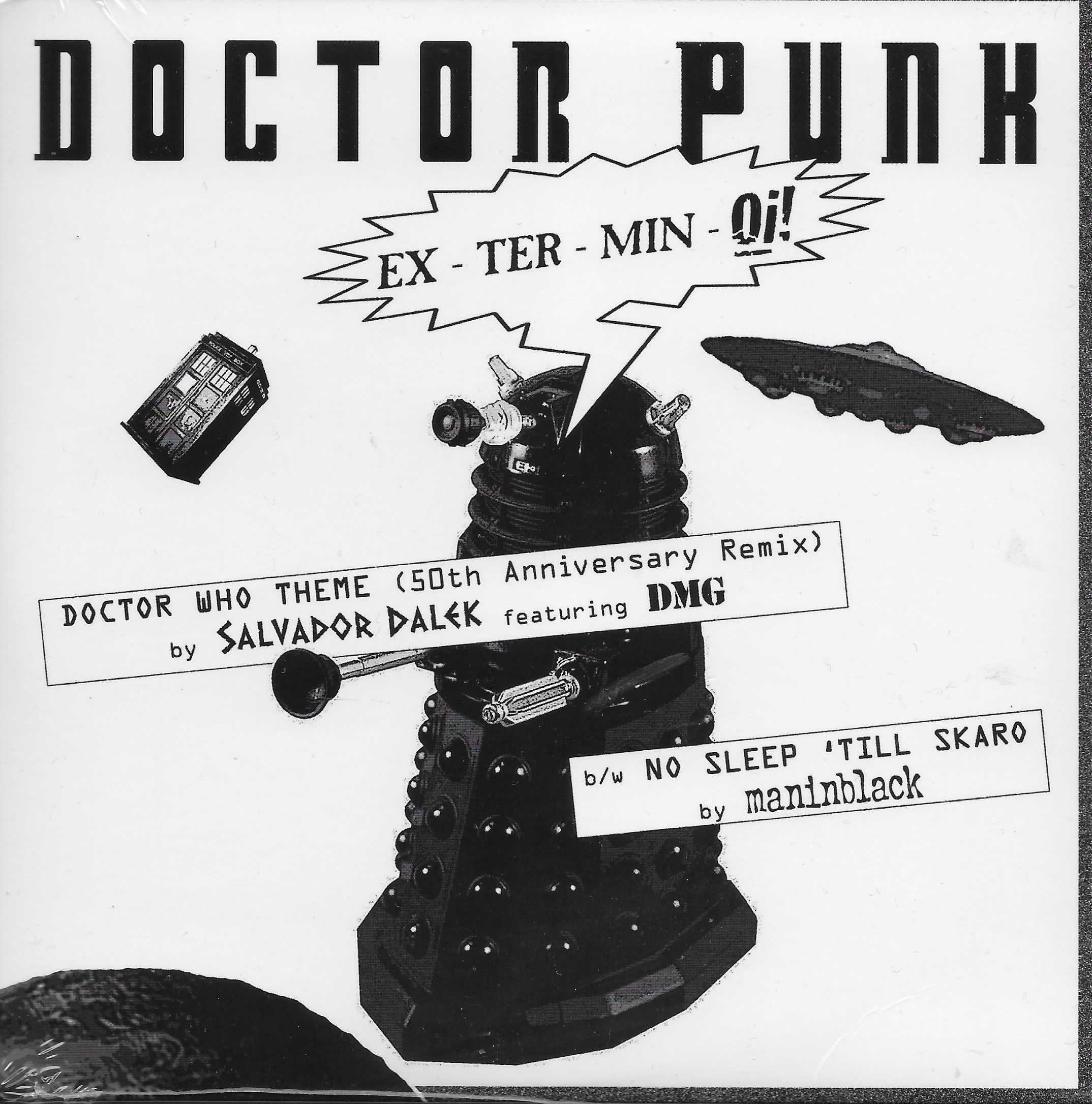 Picture of Doctor Who theme by artist DMG from the BBC singles - Records and Tapes library