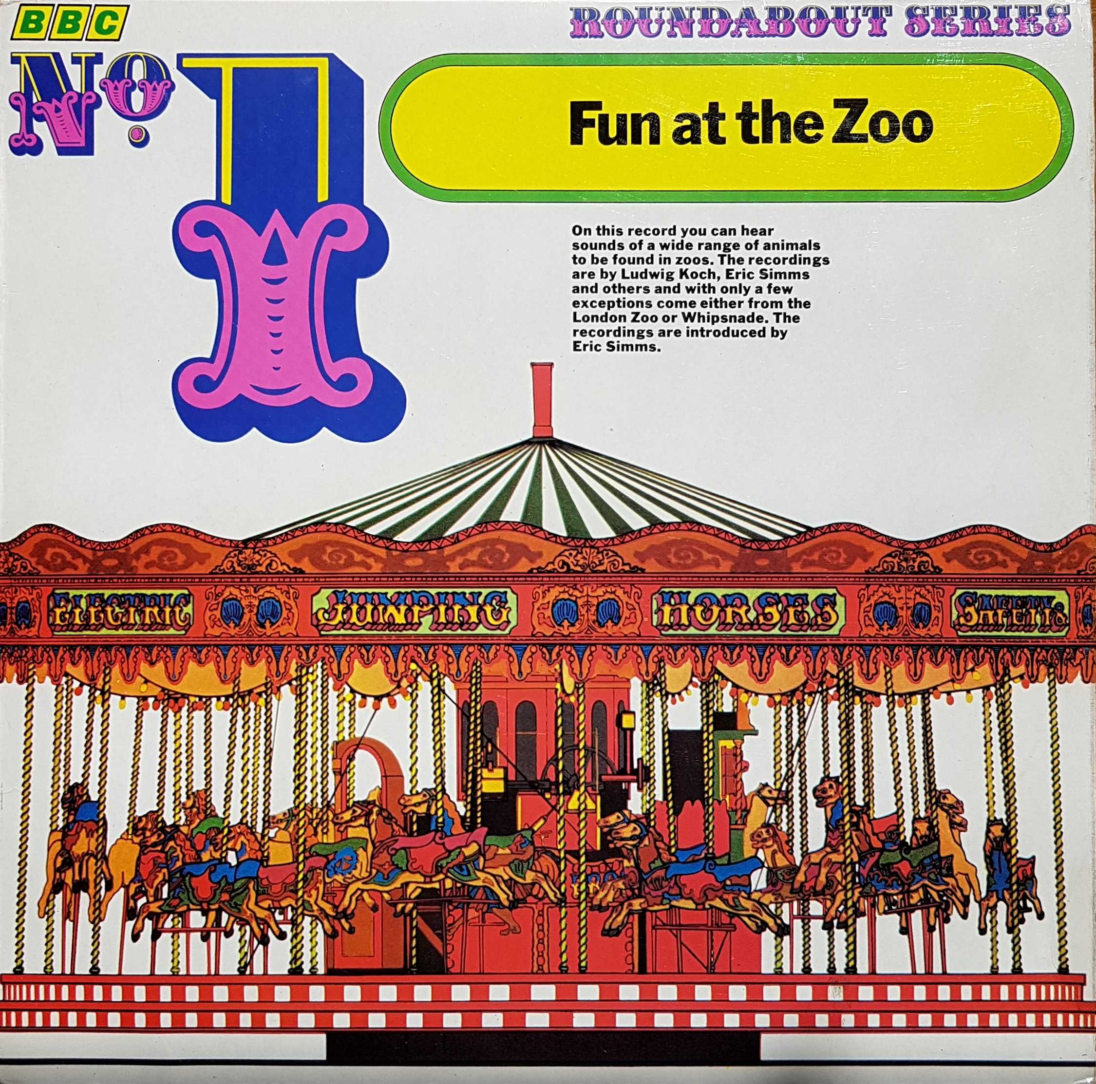 Picture of RBT 1 Fun at the zoo- Sound effects by artist Various from the BBC albums - Records and Tapes library