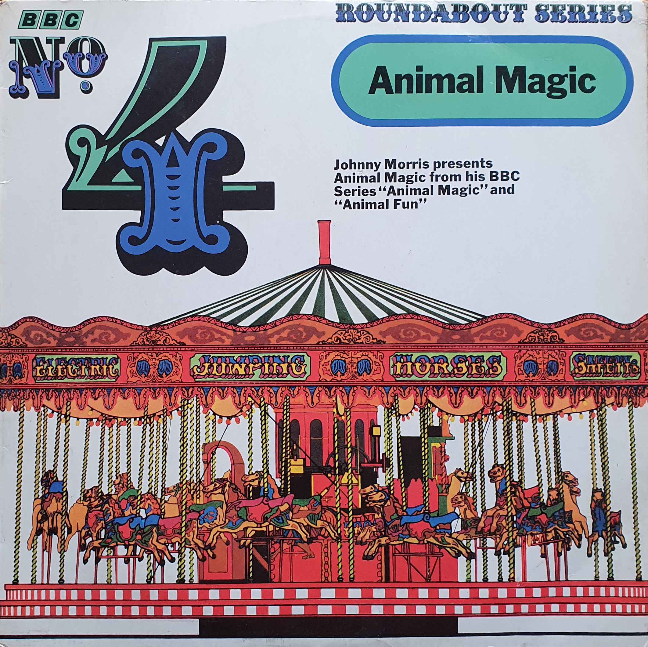 Picture of RBT 4 Animal magic by artist Johnny Morris from the BBC albums - Records and Tapes library