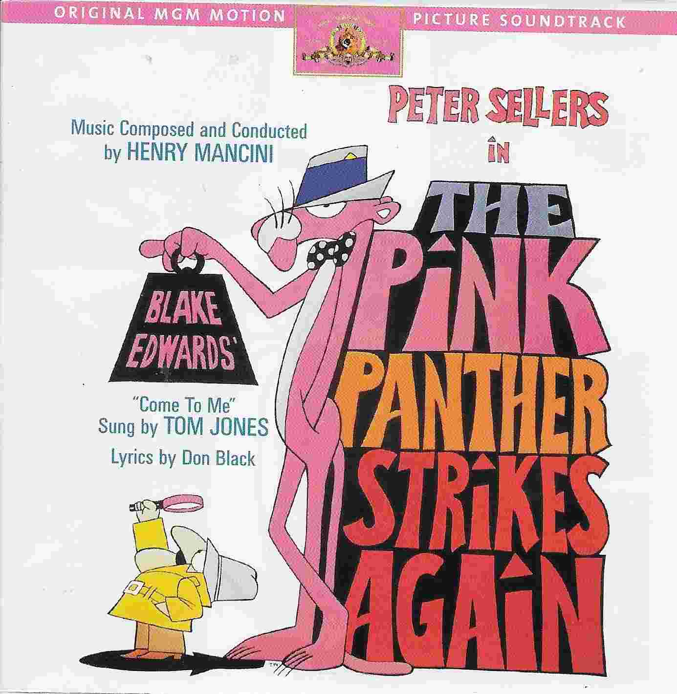 Picture of The Pink Panther strikes again by artist Henry Mancini from ITV, Channel 4 and Channel 5 cds library