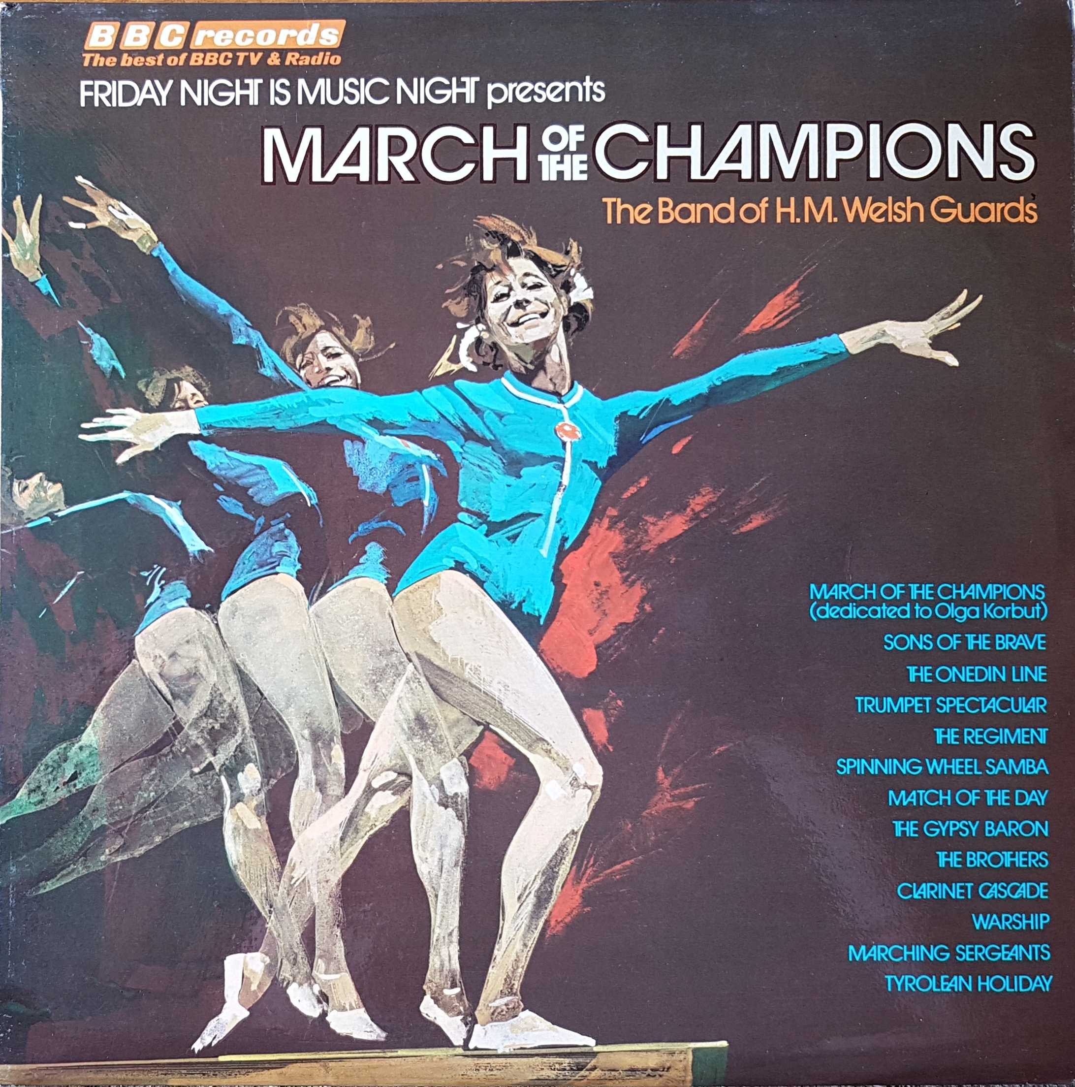Picture of REB 154 March of the champions by artist Various from the BBC albums - Records and Tapes library
