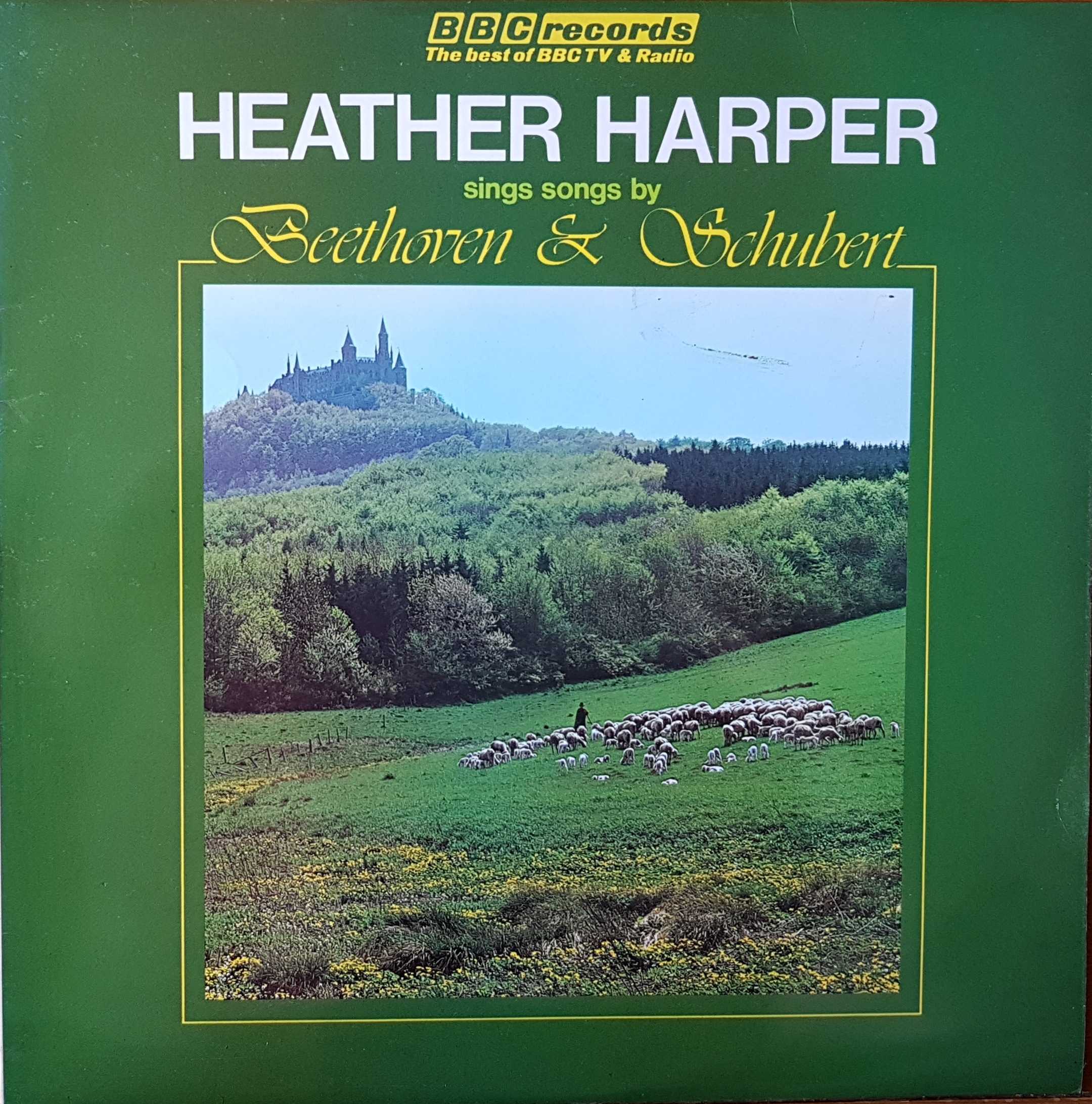 Picture of REB 170 Sings Songs By Beethoven & Schubert - Heather Harper by artist Heather Harper from the BBC albums - Records and Tapes library