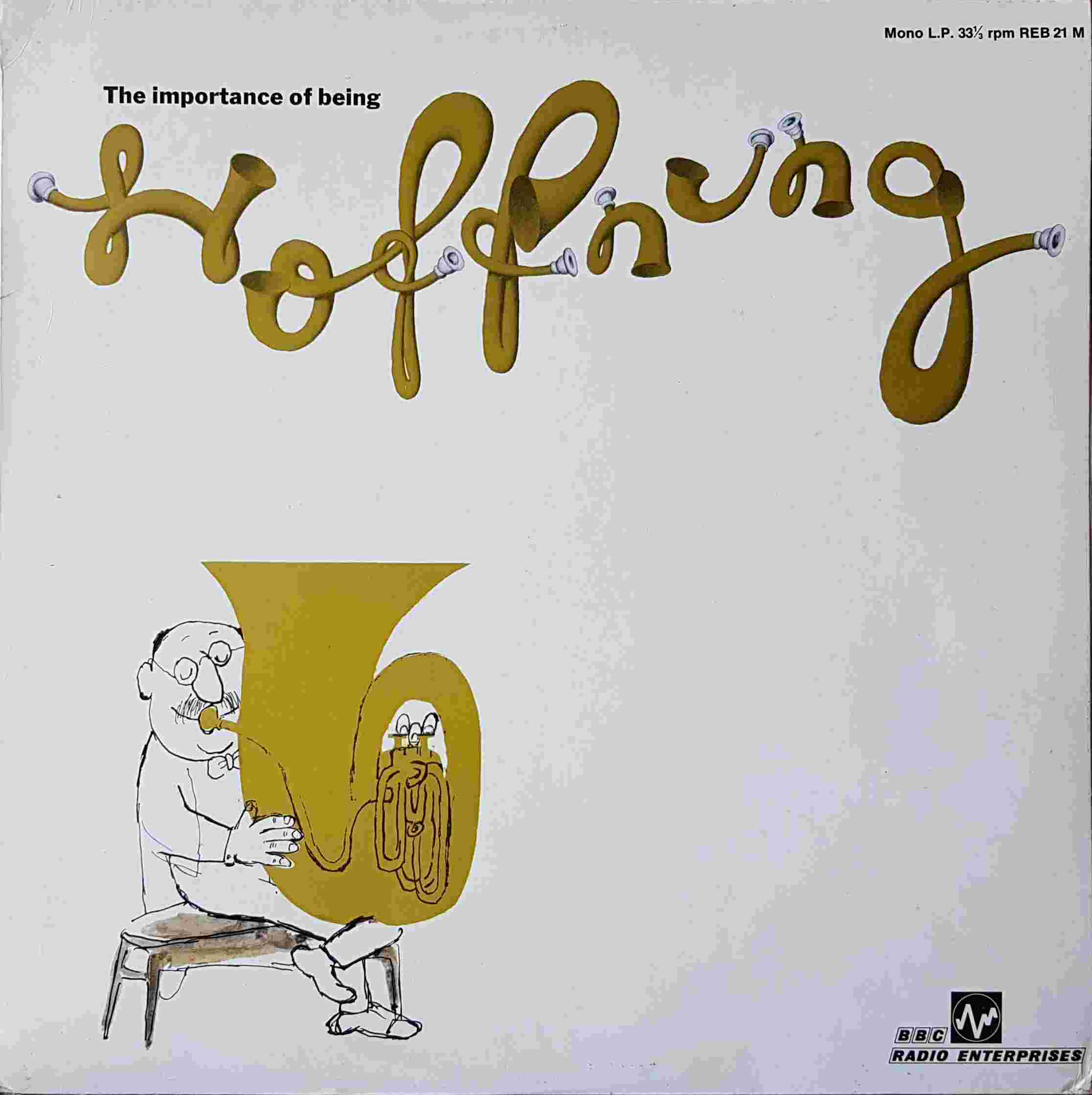 Picture of REB 21 The importance of being Hoffnung by artist Gerald Hoffnung / Charles Richardson from the BBC albums - Records and Tapes library