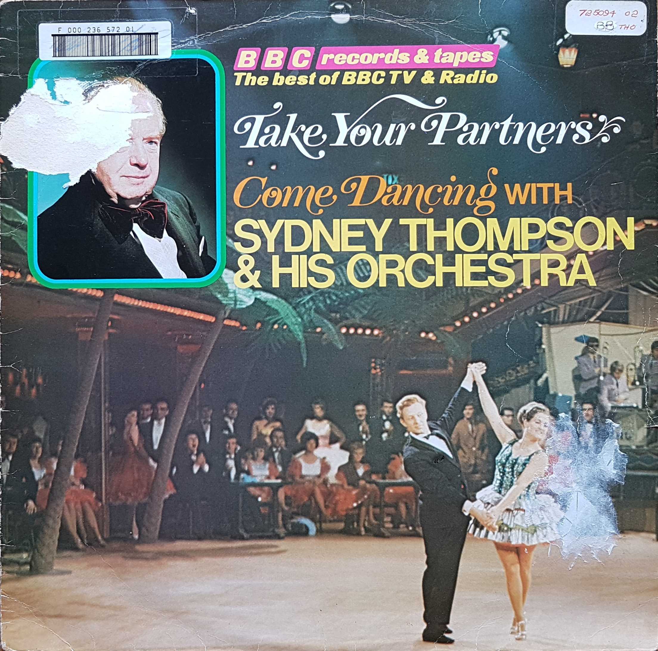 Picture of REB 216 Take your partners (Come dancing) by artist Sydney Thompson and his Orchestra from the BBC albums - Records and Tapes library