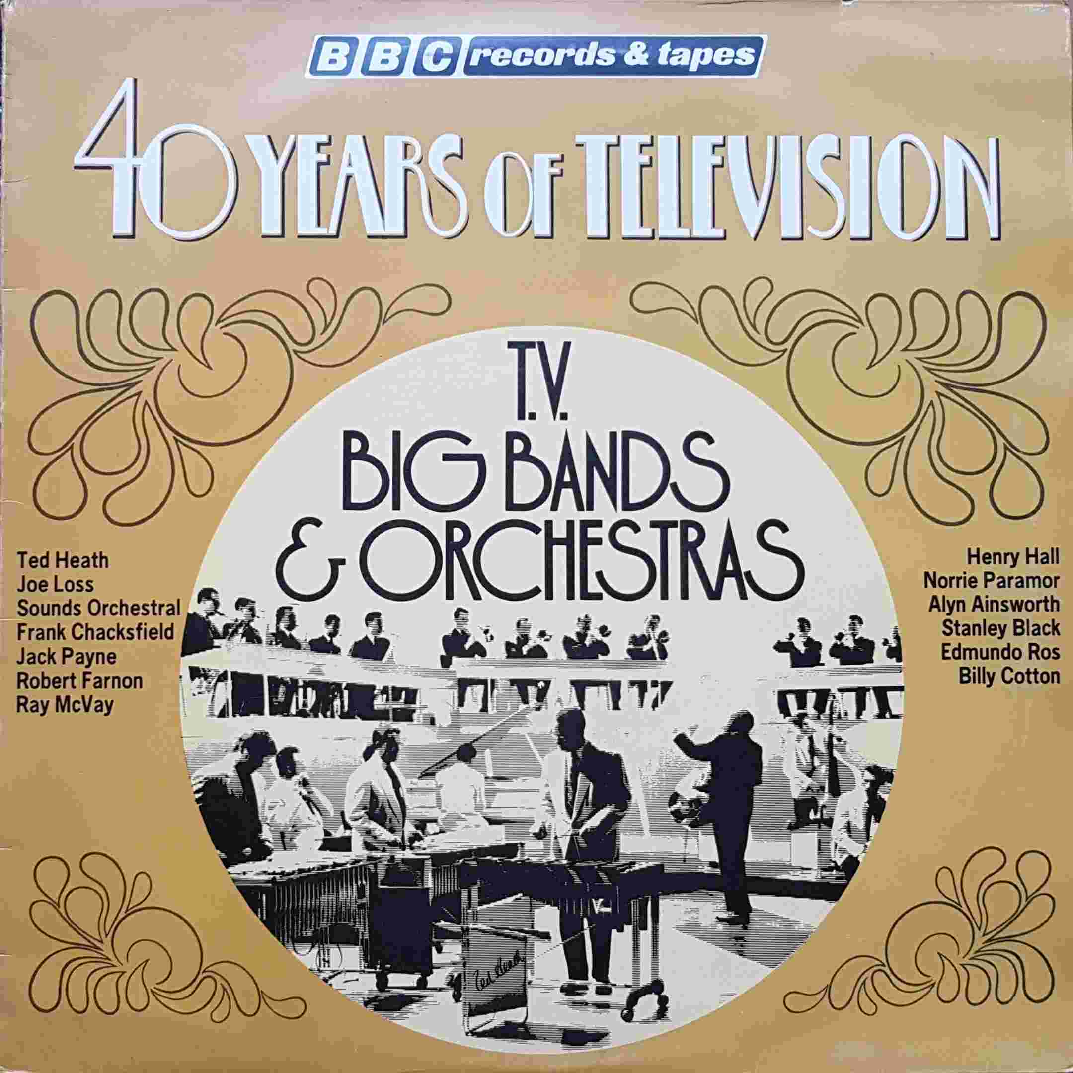 Picture of REB 245 TV big bands and orchestras by artist Various from the BBC albums - Records and Tapes library