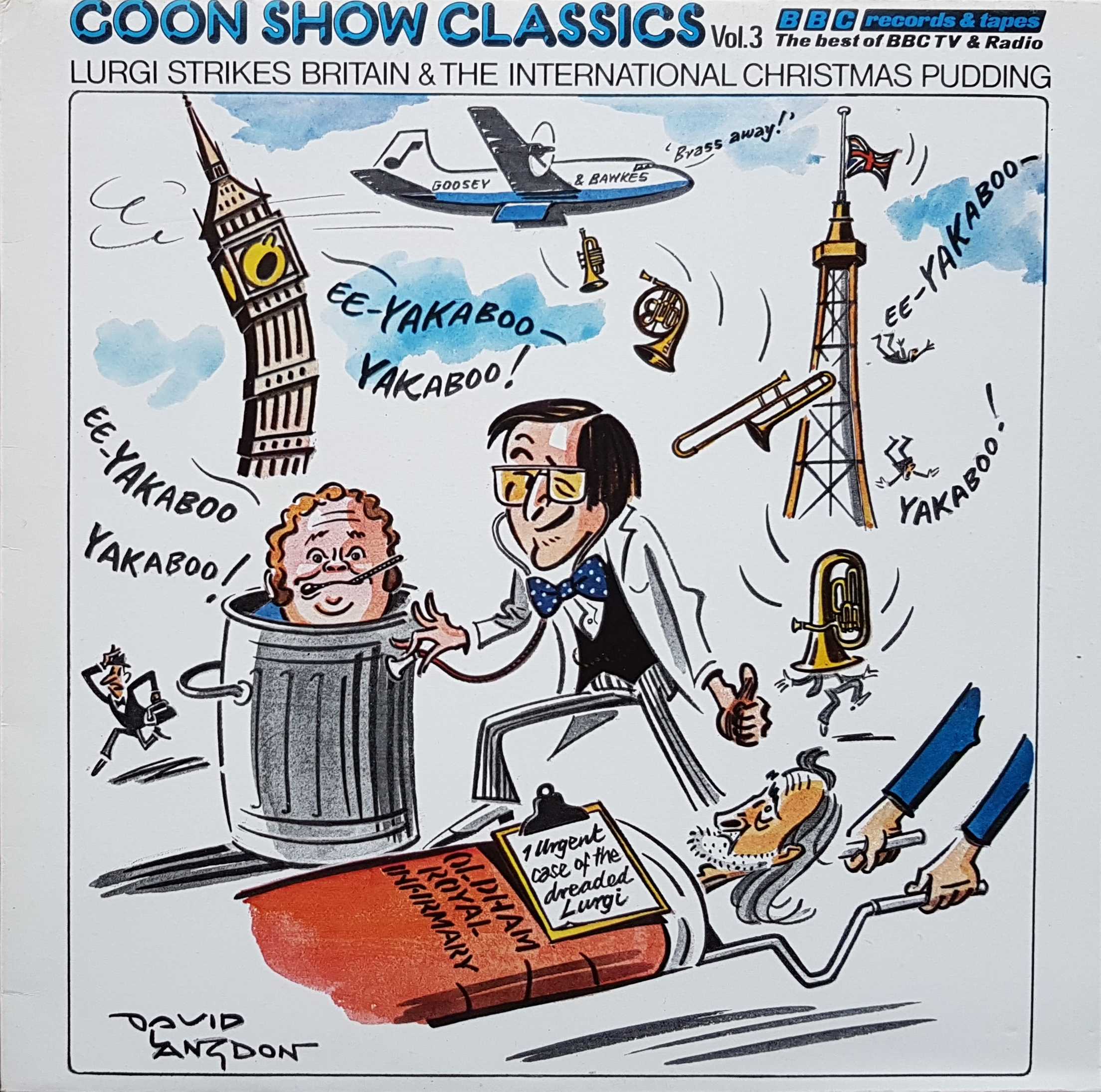 Picture of REB 246 Goon show classics - Volume 3 by artist Eric Sykes / Spike Milligan from the BBC records and Tapes library