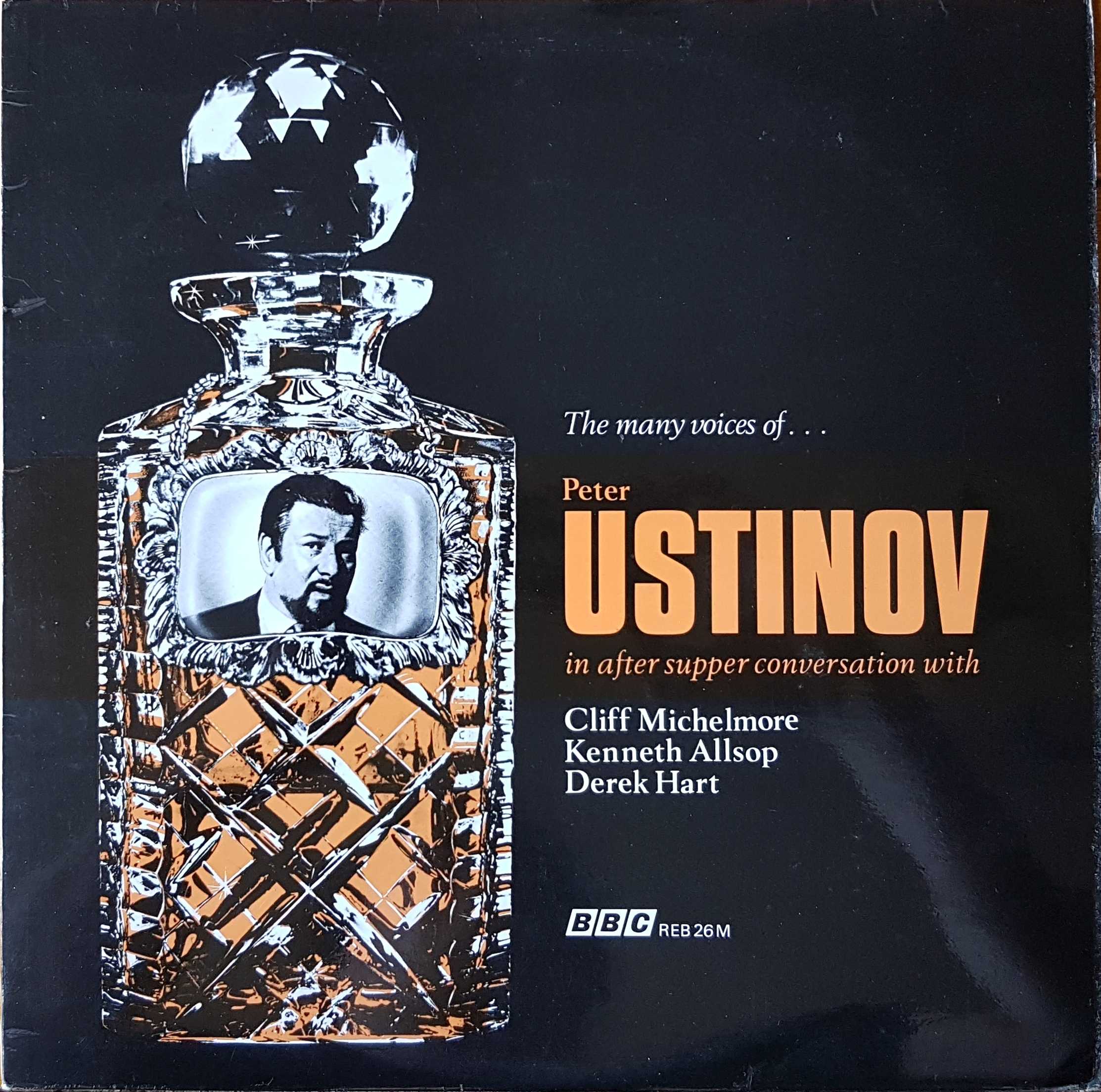 Picture of REB 26 The many voices of Peter Ustinov by artist Peter Ustinov from the BBC albums - Records and Tapes library