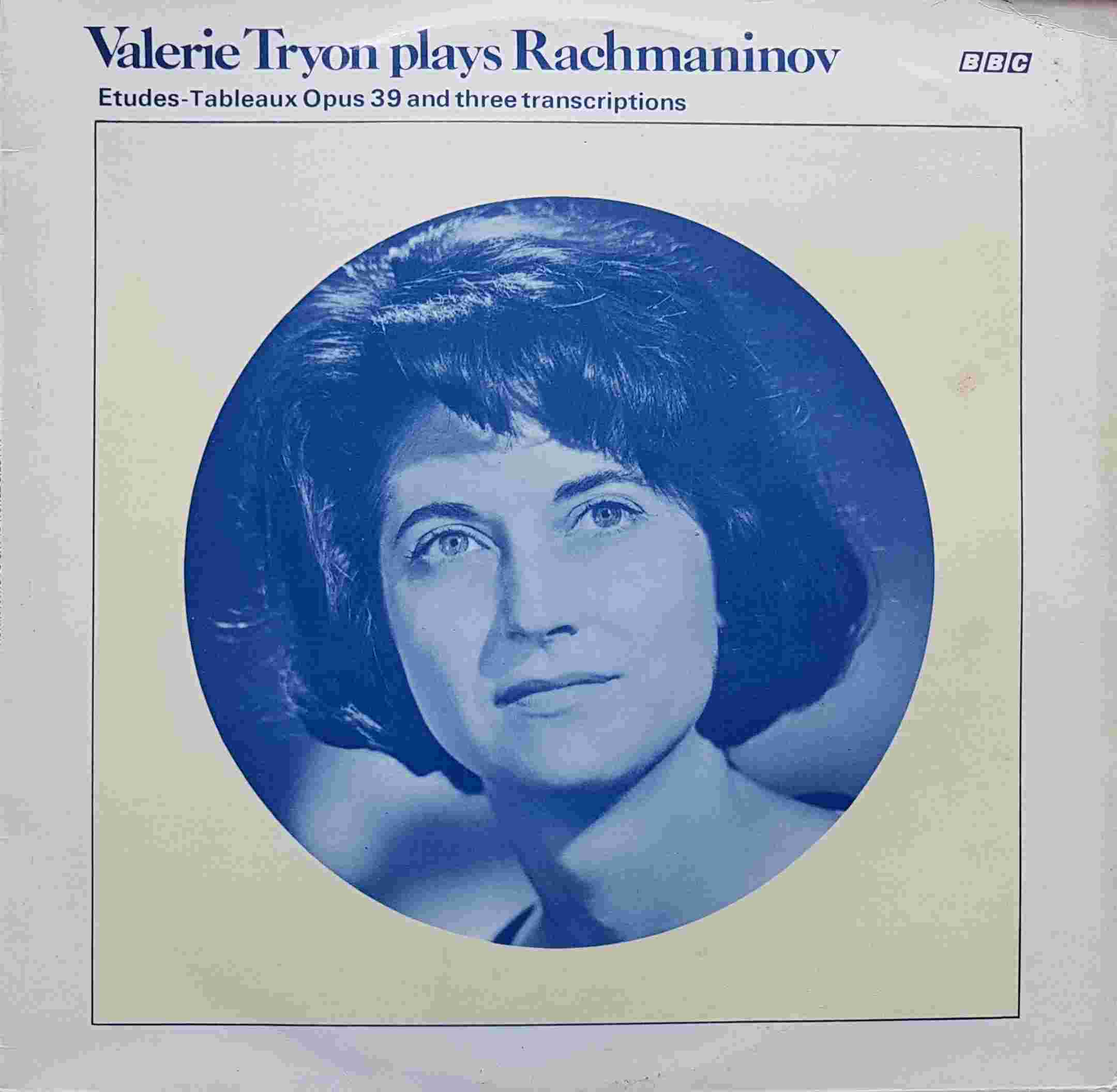 Picture of REB 27 Valerie Tryon plays Rachmaninov by artist Rachmaninov / Valerie Tryon from the BBC albums - Records and Tapes library