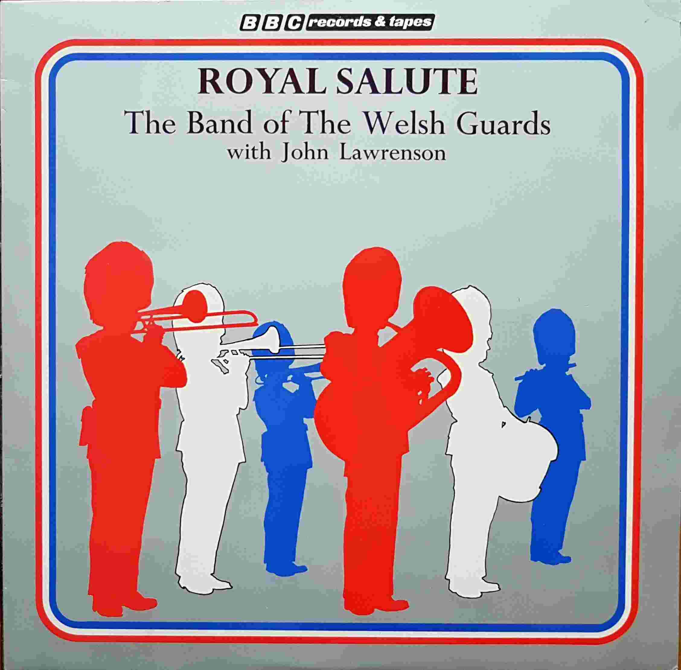 Picture of REB 274 The silver jubilee - Royal salute (The band of The Welsh Guards) by artist Various from the BBC albums - Records and Tapes library