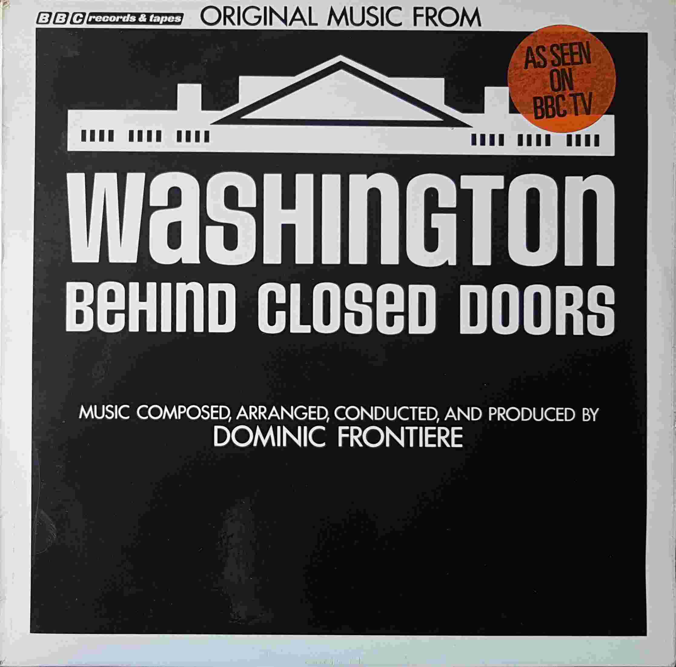 Picture of REB 327 Washington behind closed doors by artist Dominic Frontiere from the BBC albums - Records and Tapes library