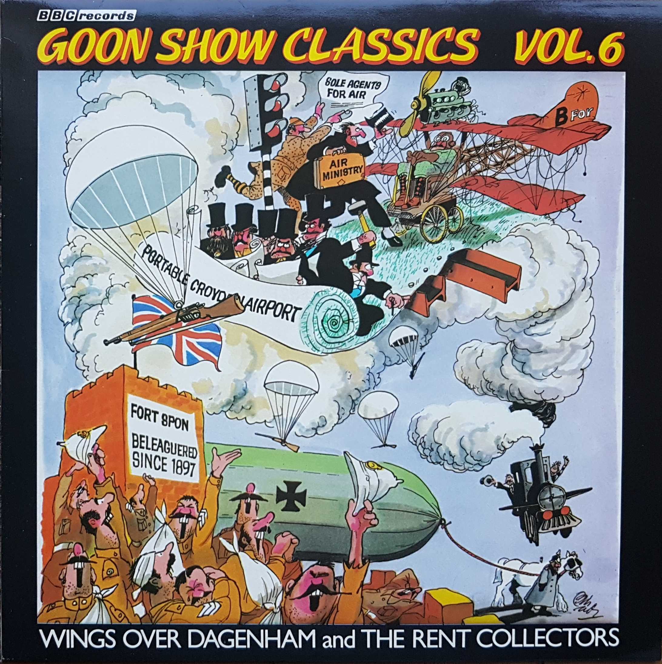 Picture of REB 366 Goon show classics - Volume 6 by artist Spike Milligan / Larry Stephens from the BBC albums - Records and Tapes library