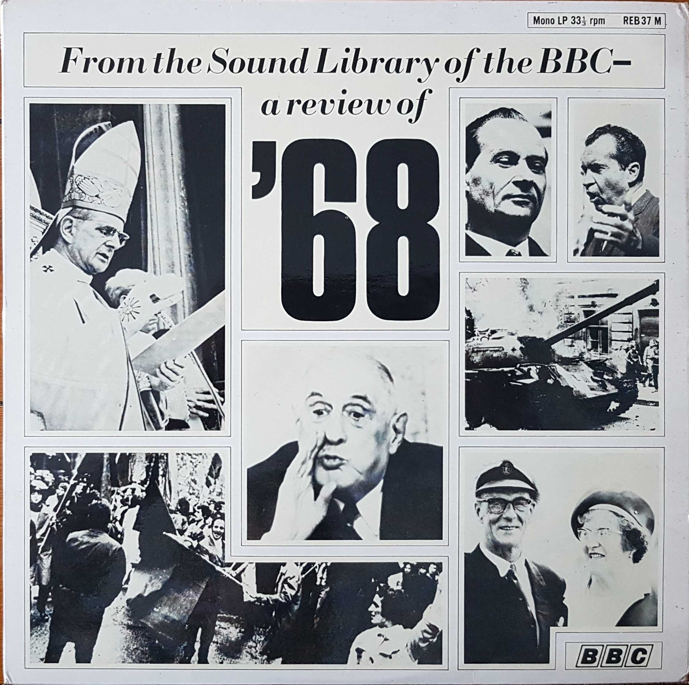 Picture of REB 37 The BBC review of '68 by artist Various from the BBC albums - Records and Tapes library