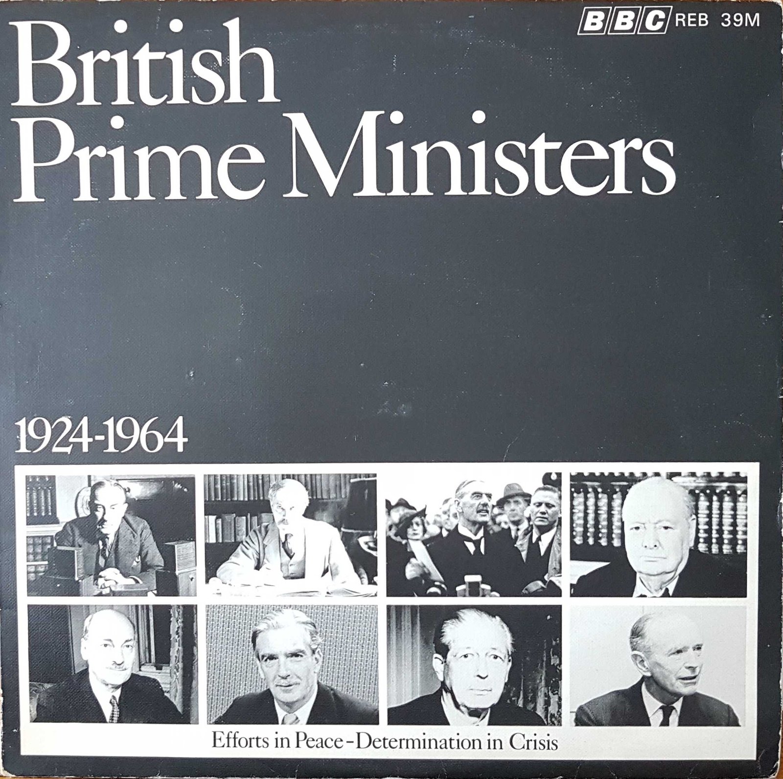 Picture of British Prime Ministers (1924 - 1964) by artist Thomas Barman O. B. E. from the BBC albums - Records and Tapes library