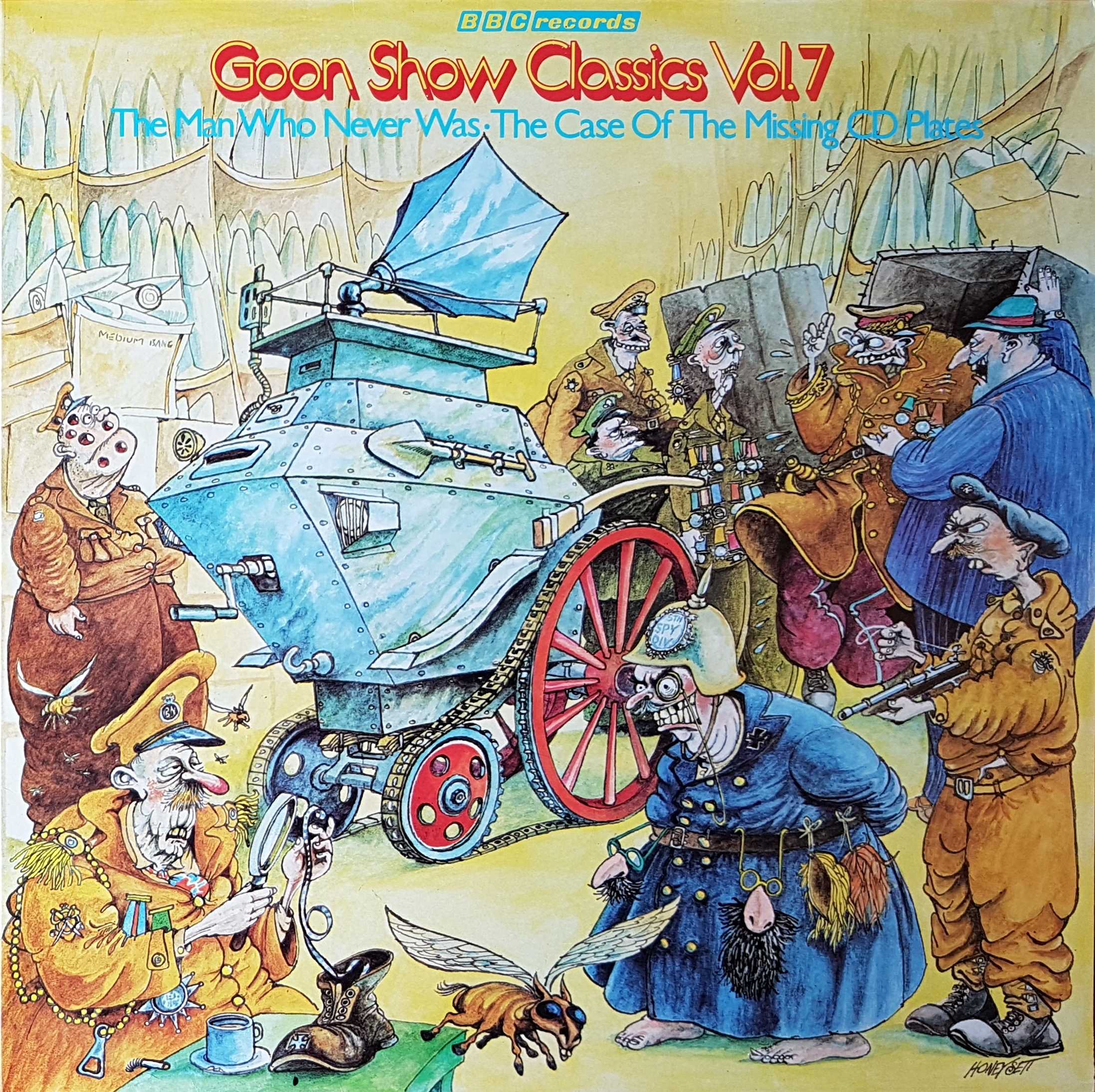 Picture of REB 392 Goon show classics - Volume 7 by artist Spike Milligan from the BBC records and Tapes library