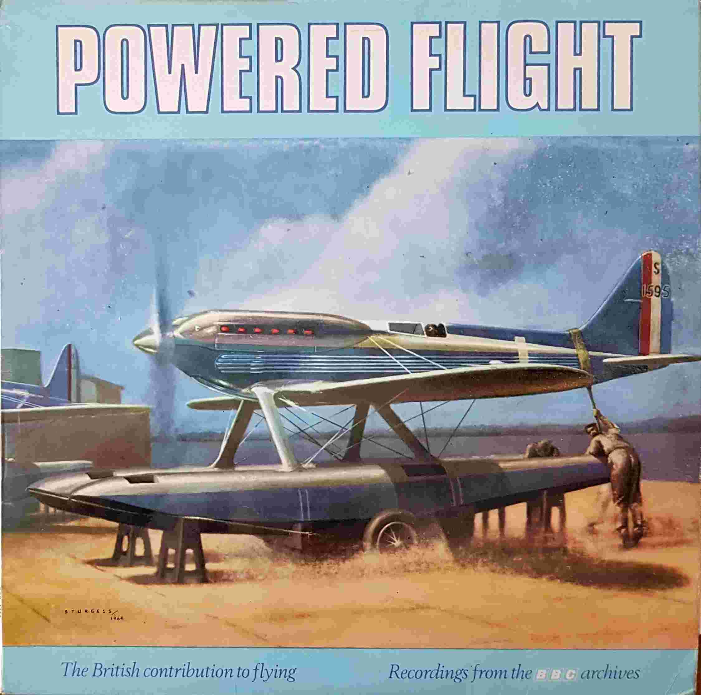Picture of REB 40 Powered flight by artist R. A. Symes-Shutzmann / Various from the BBC albums - Records and Tapes library