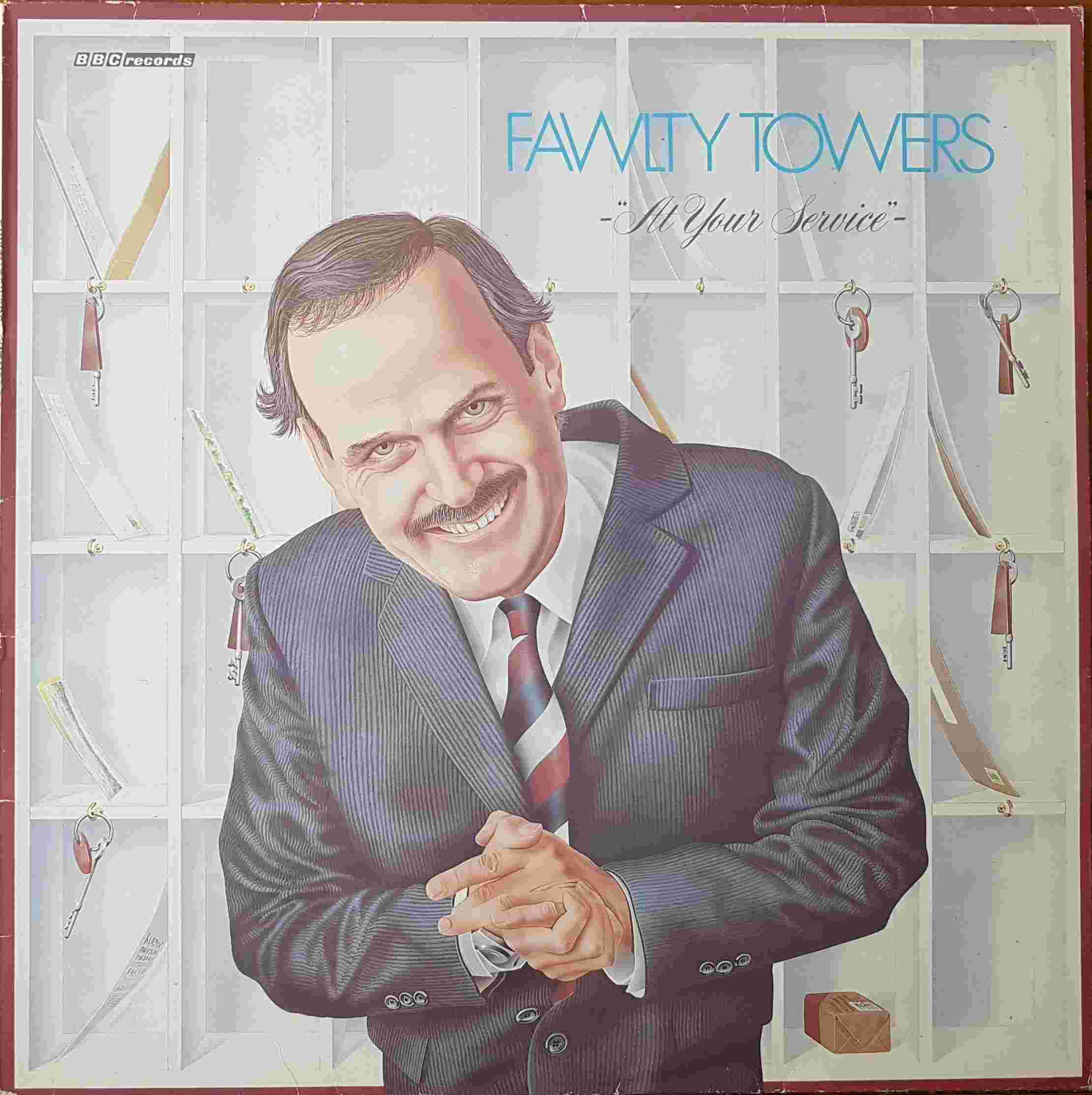 Picture of REB 449 Fawlty towers - At your service by artist John Cleese / Connie Booth from the BBC albums - Records and Tapes library