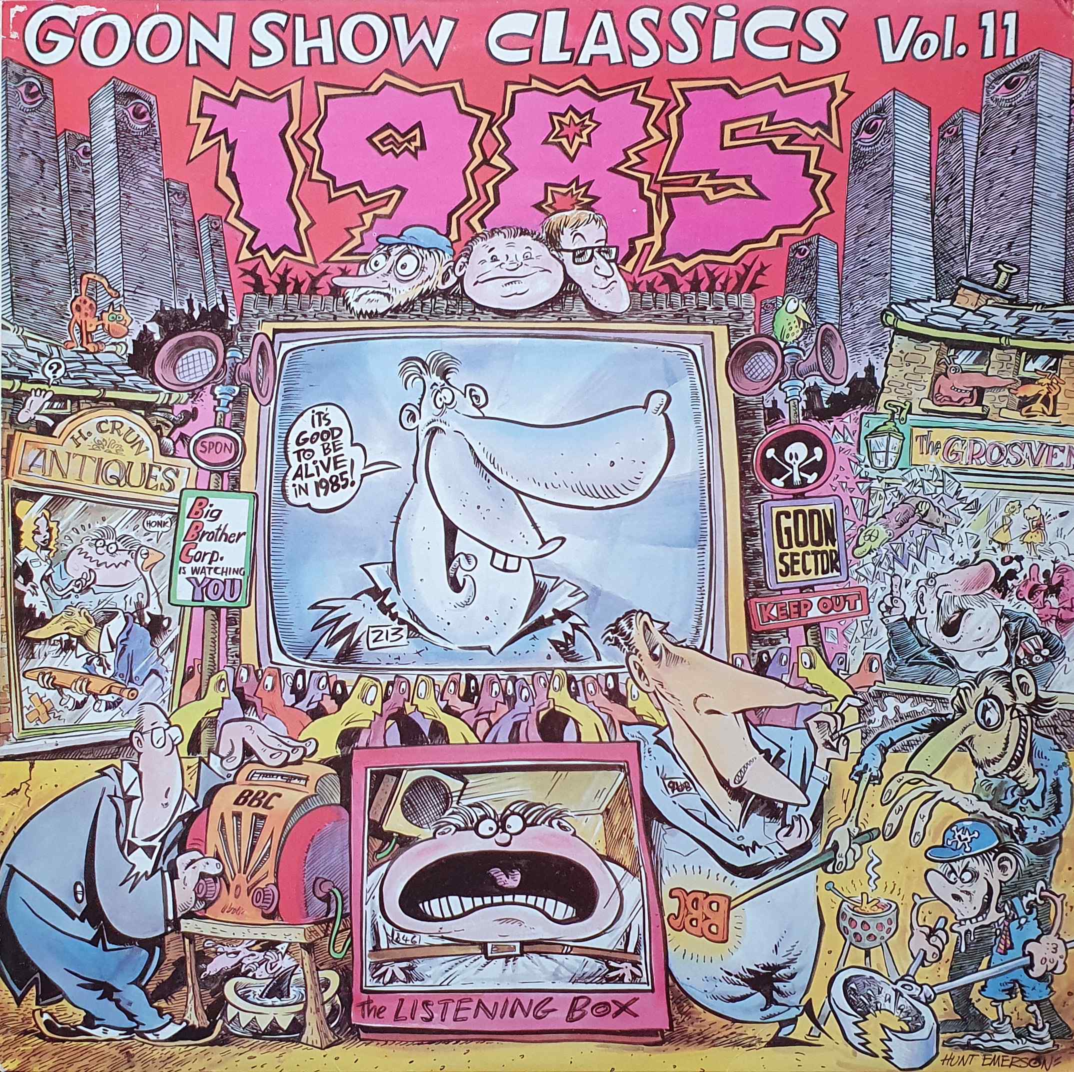 Picture of REB 565 Goon show classics - Volume 11 by artist Spike Milligan / Eric Sykes / Larry Stephens from the BBC albums - Records and Tapes library