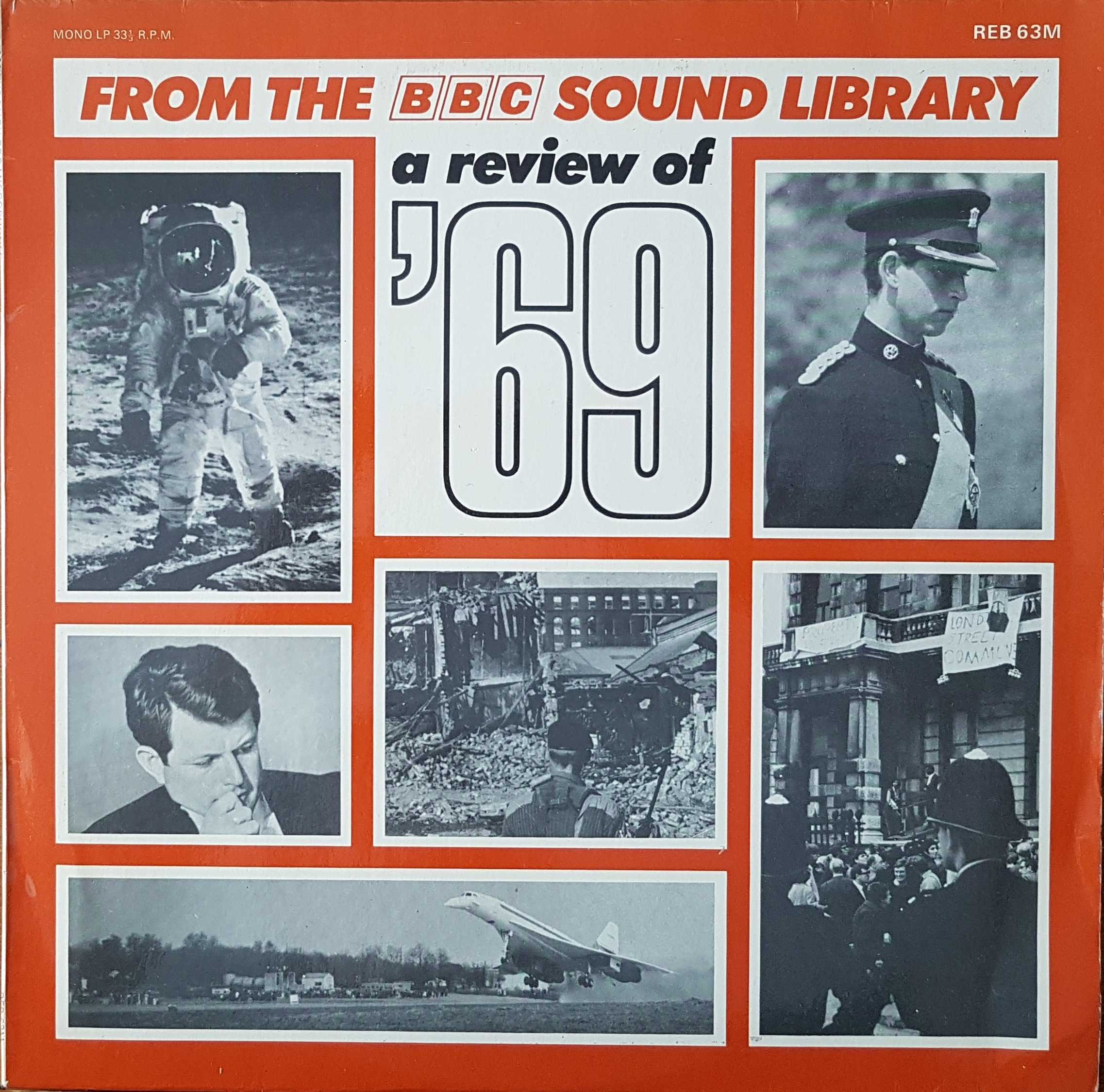 Picture of REB 63 A review of 1969 by artist Various / Derek Cooper from the BBC albums - Records and Tapes library