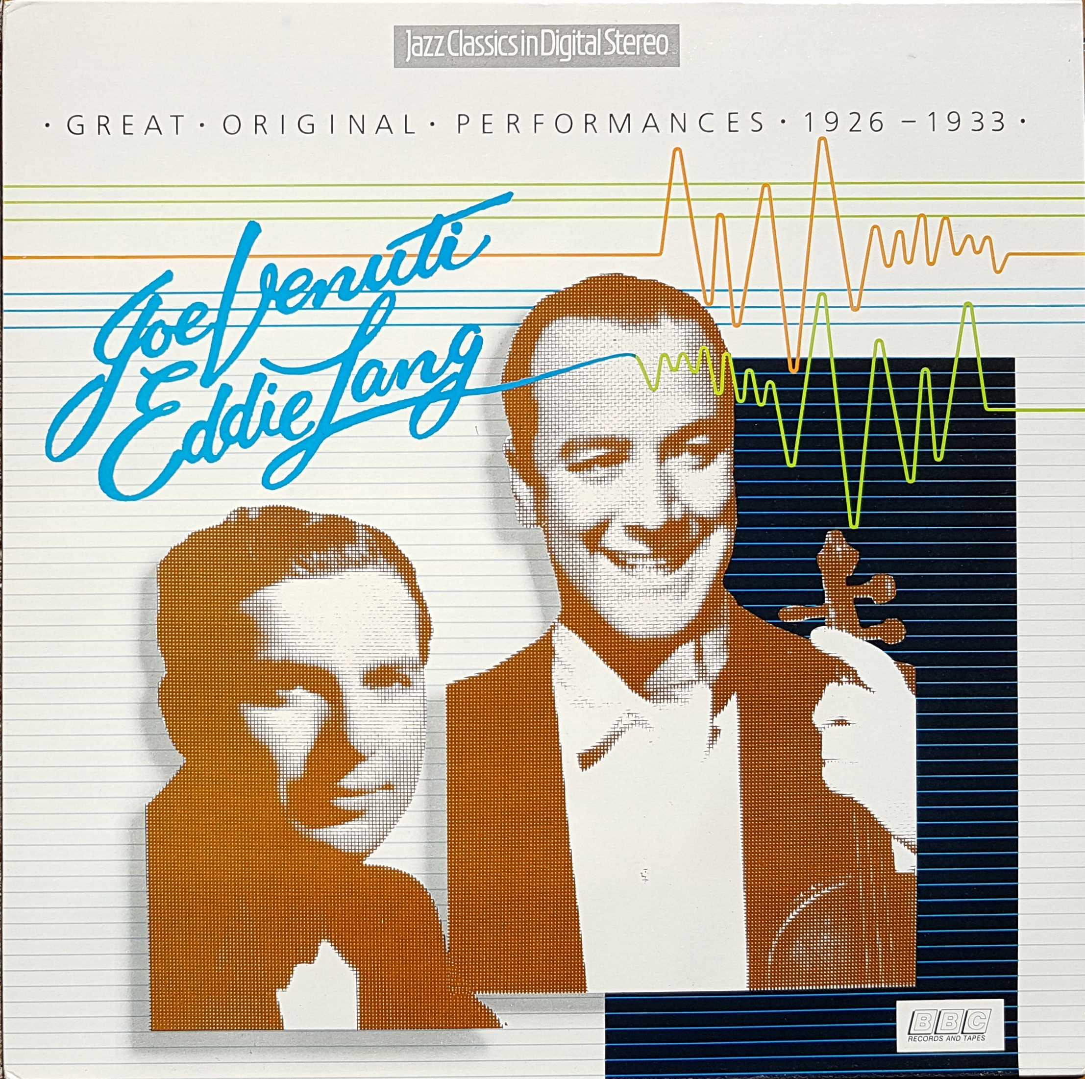 Picture of REB 644 Jazz classics - Joe Venuti and Eddie Lang by artist Joe Venuti / Eddie Lang from the BBC albums - Records and Tapes library