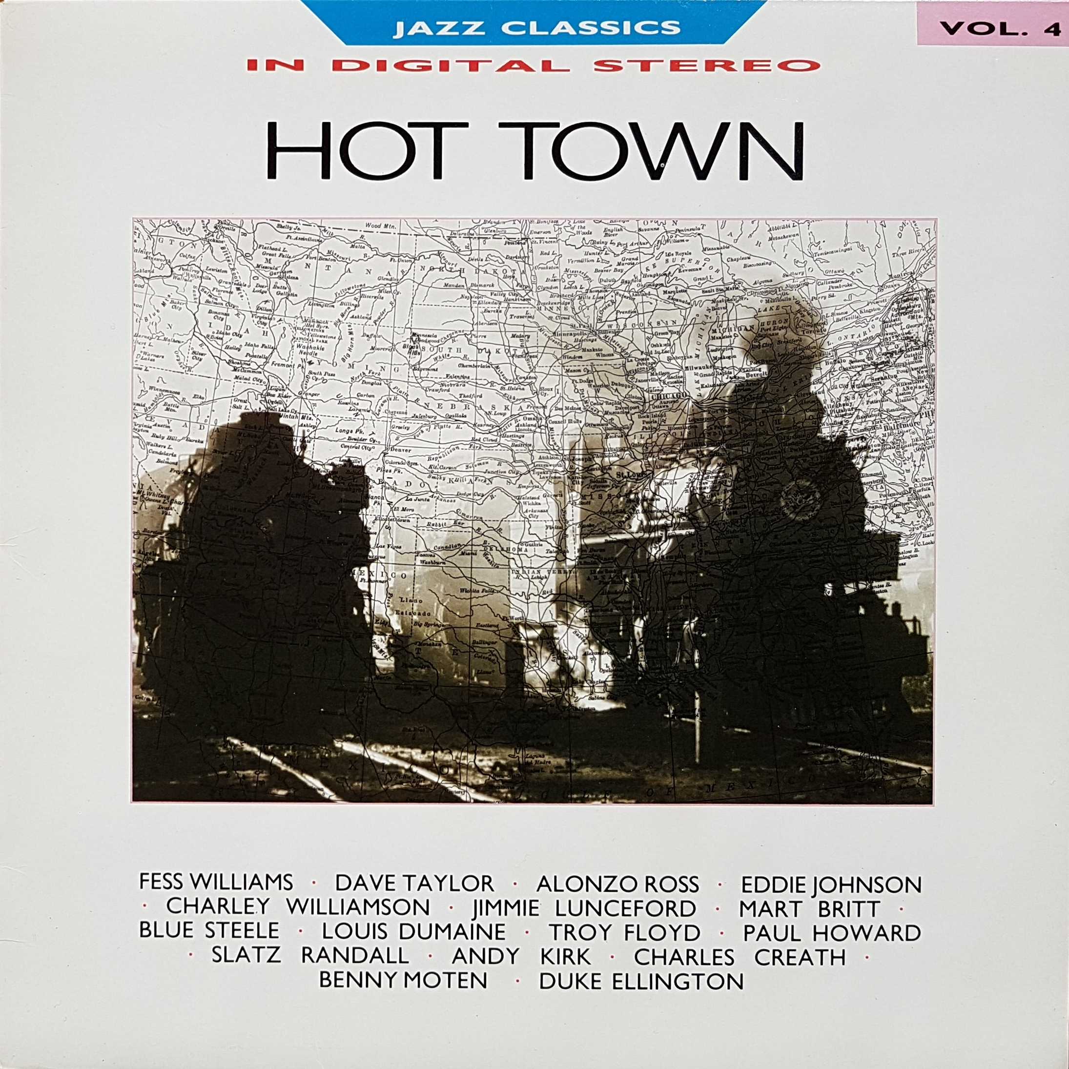 Picture of REB 647 Jazz classics - Volume 4, Hot Town by artist Various from the BBC albums - Records and Tapes library